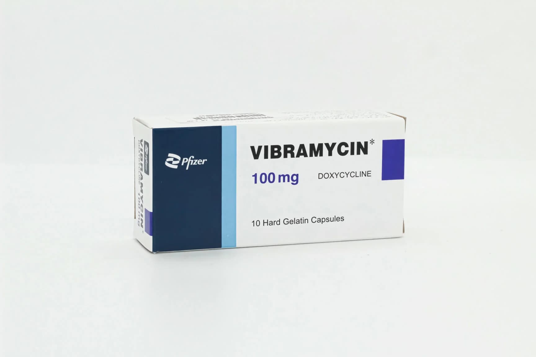 VIBRAMYCIN 100 MG 10 CAP