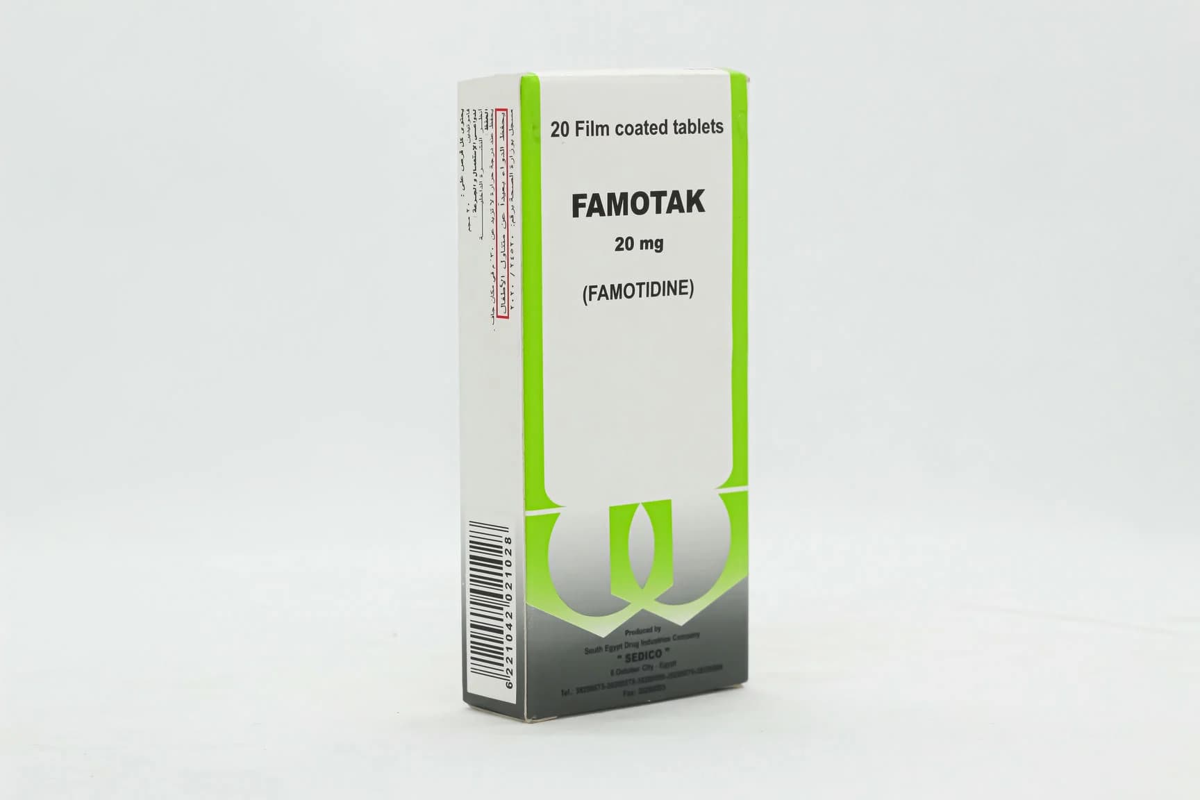 FAMOTAK 20 MG 20 TAB