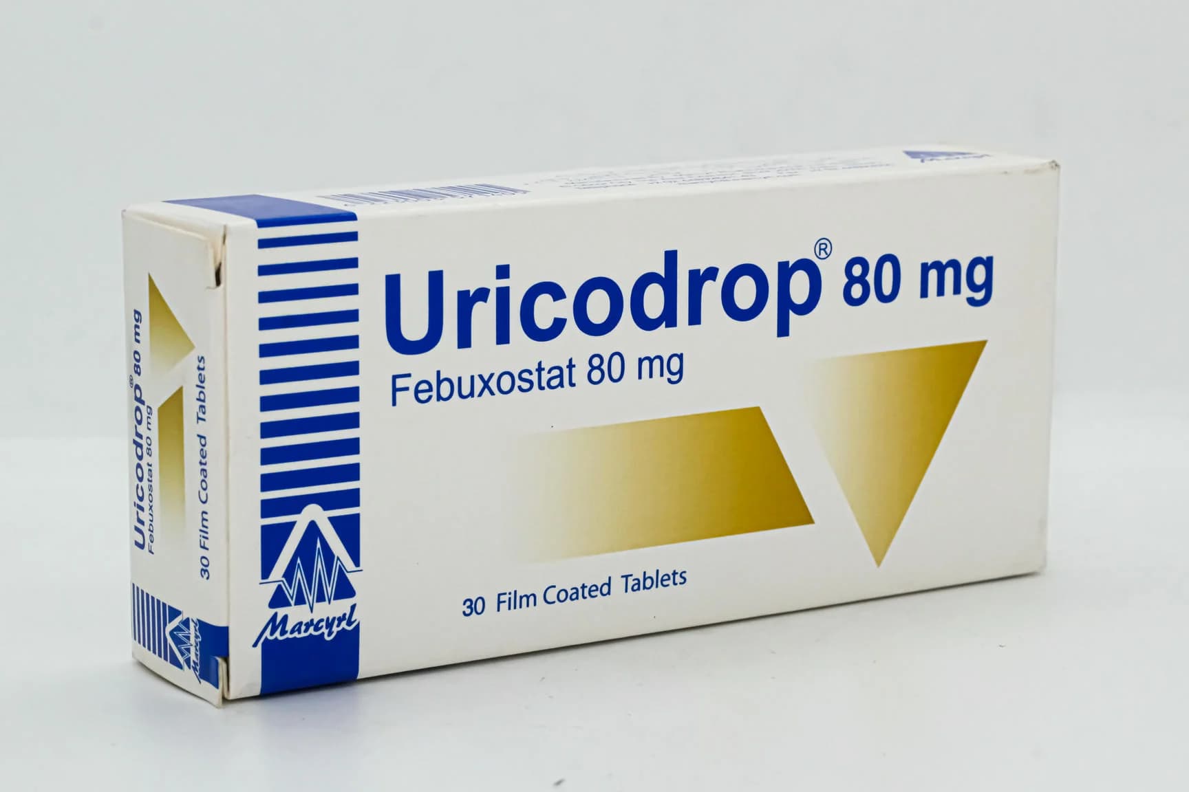 URICODROP 80 MG 30 F.C TABS.