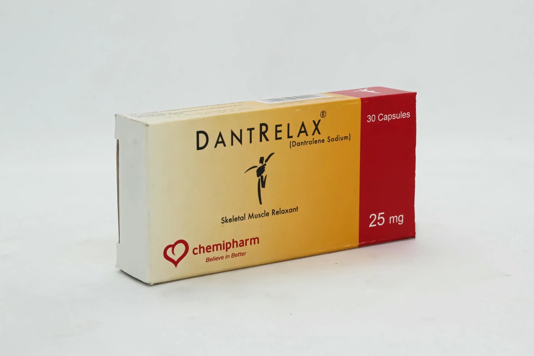 DANTRELAX 25 MG 30CAP