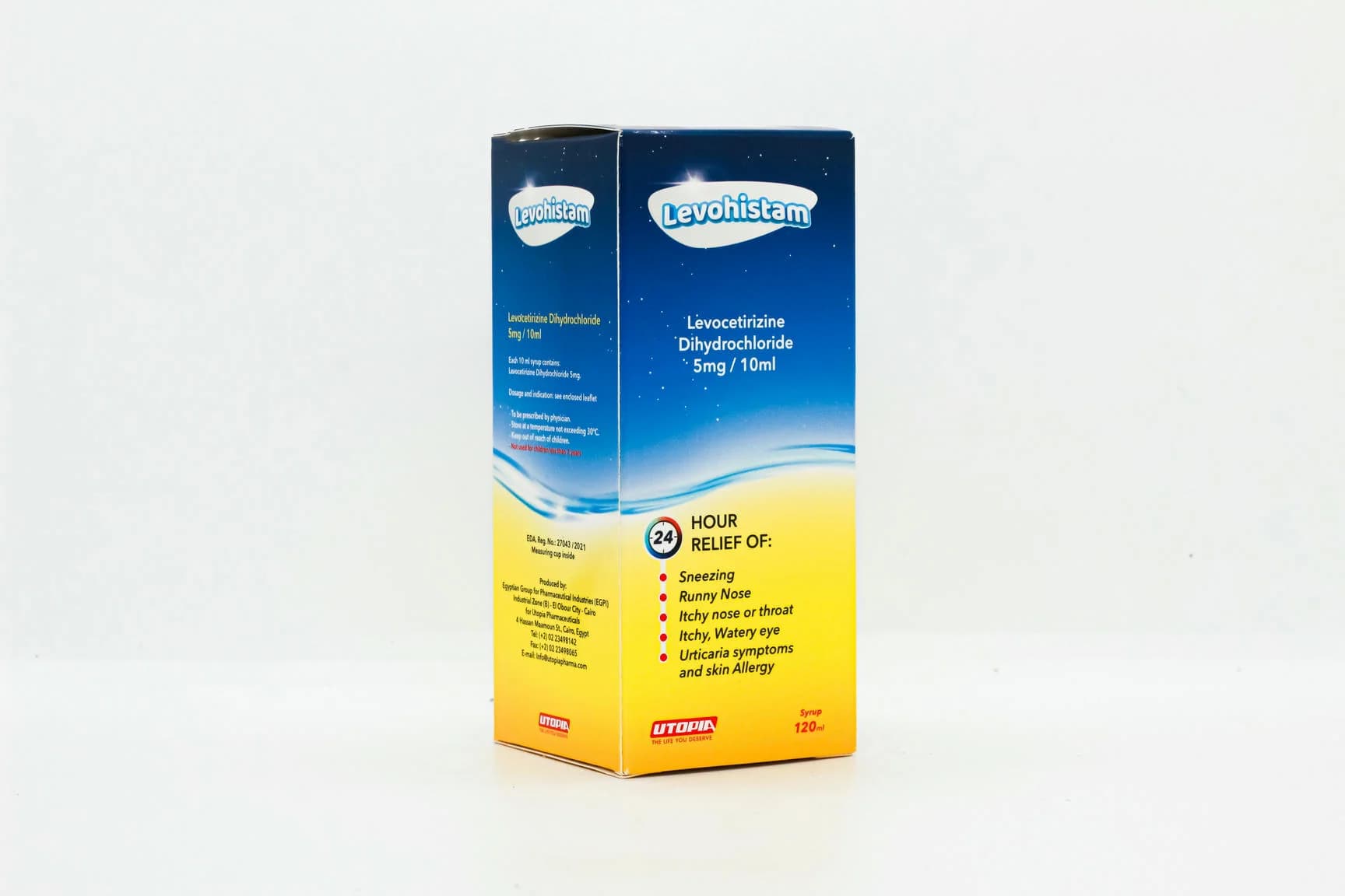 LEVOHISTAM SYRUP 125ML NEW