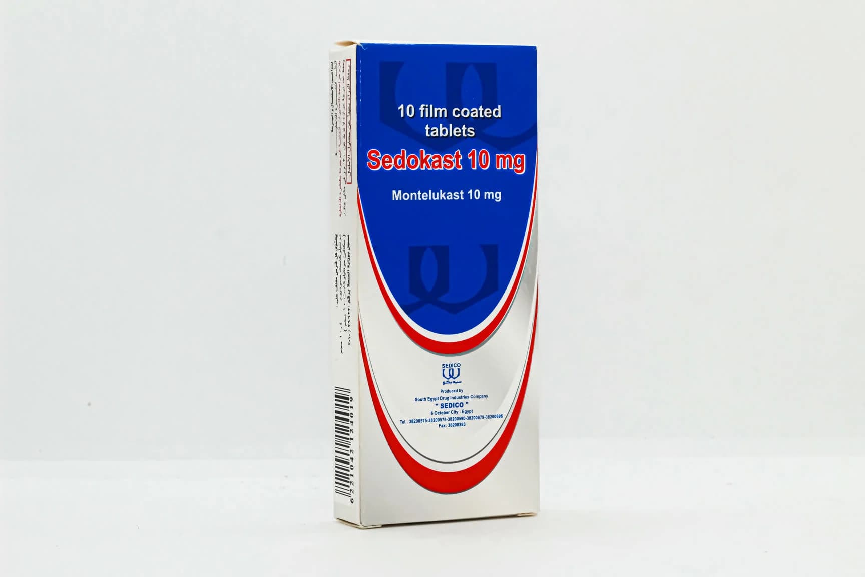SEDOKAST 10 MG 10 TAB