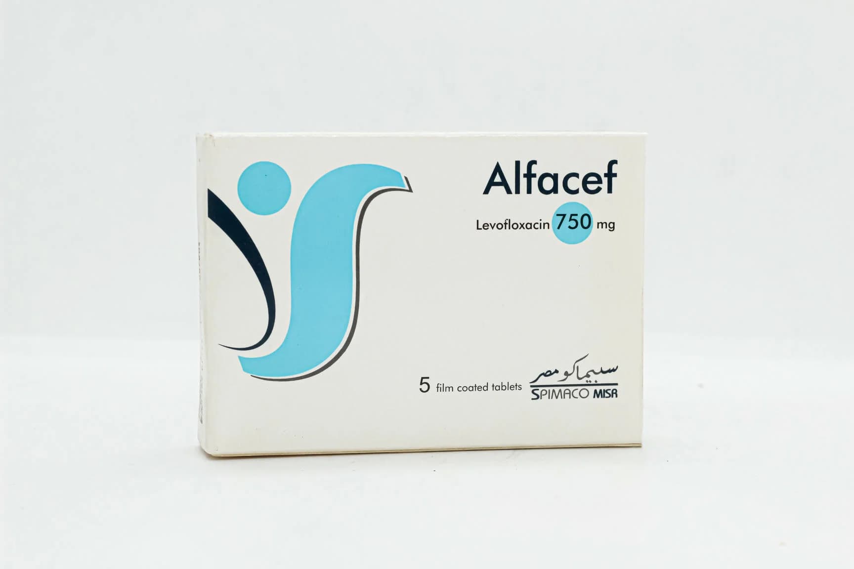 Alfacef 750 mg 5 tab new