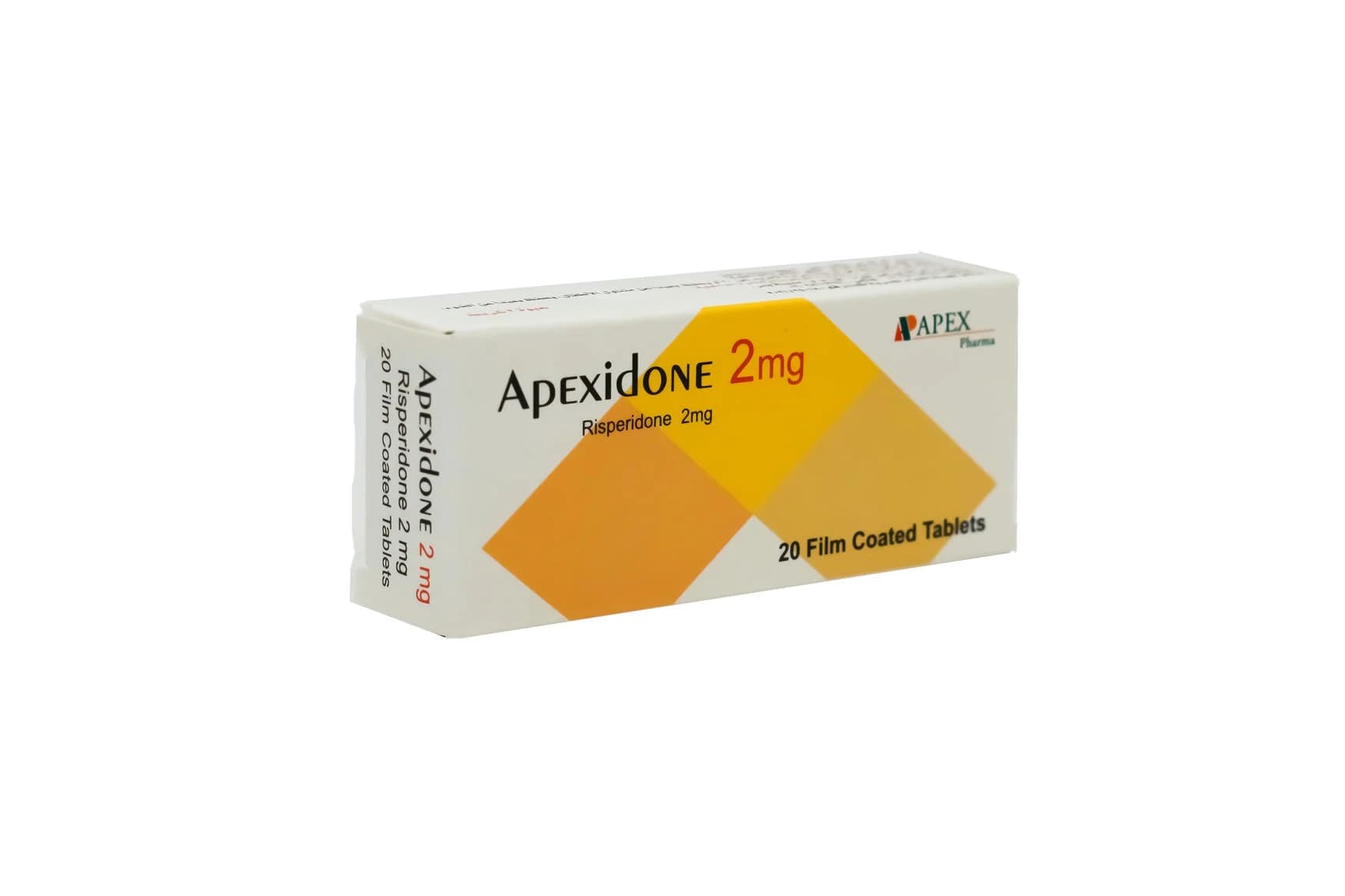 Apexidone 2 mg 20 tab ew