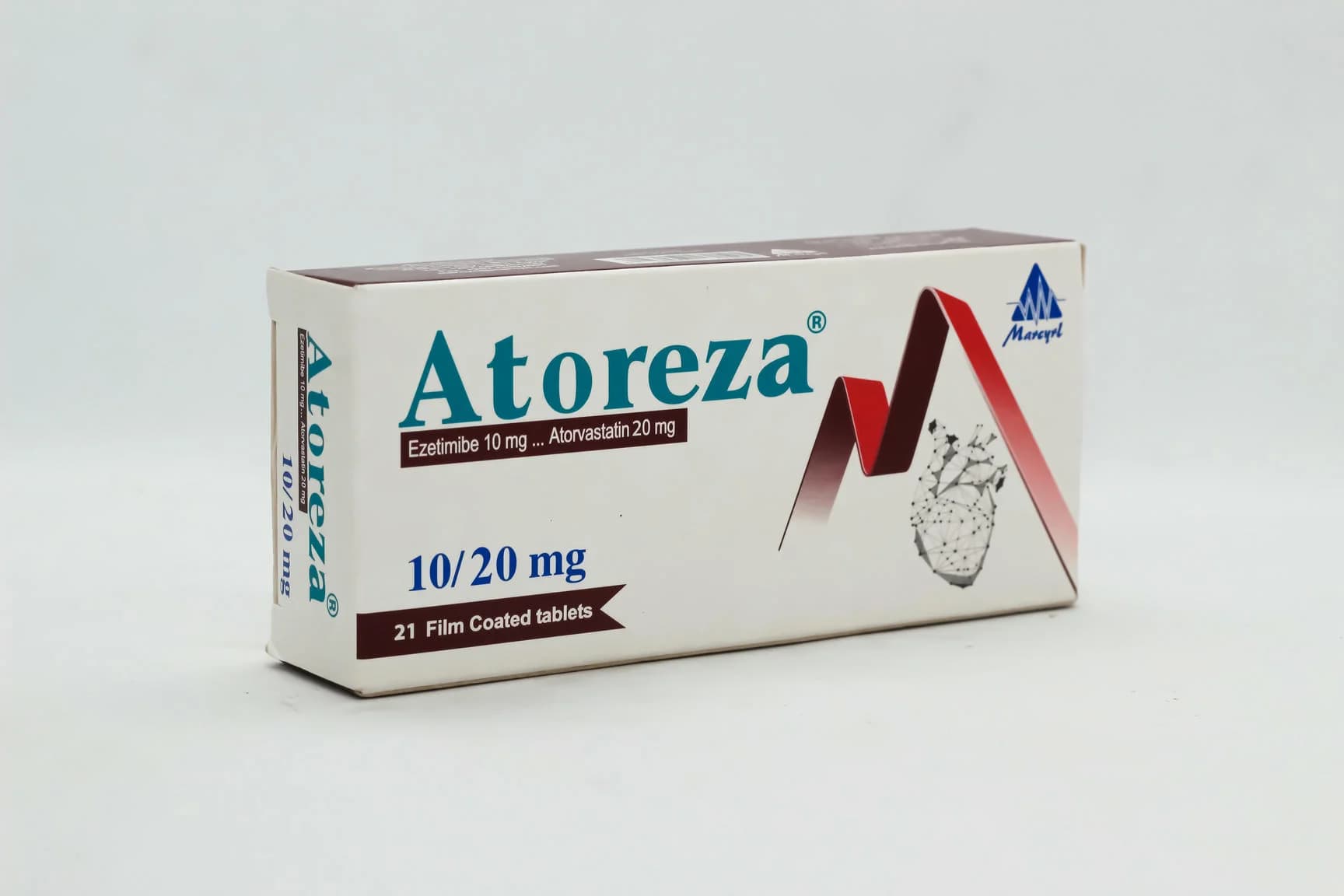 ATOREZA 10 \20 MG 21 TAB 