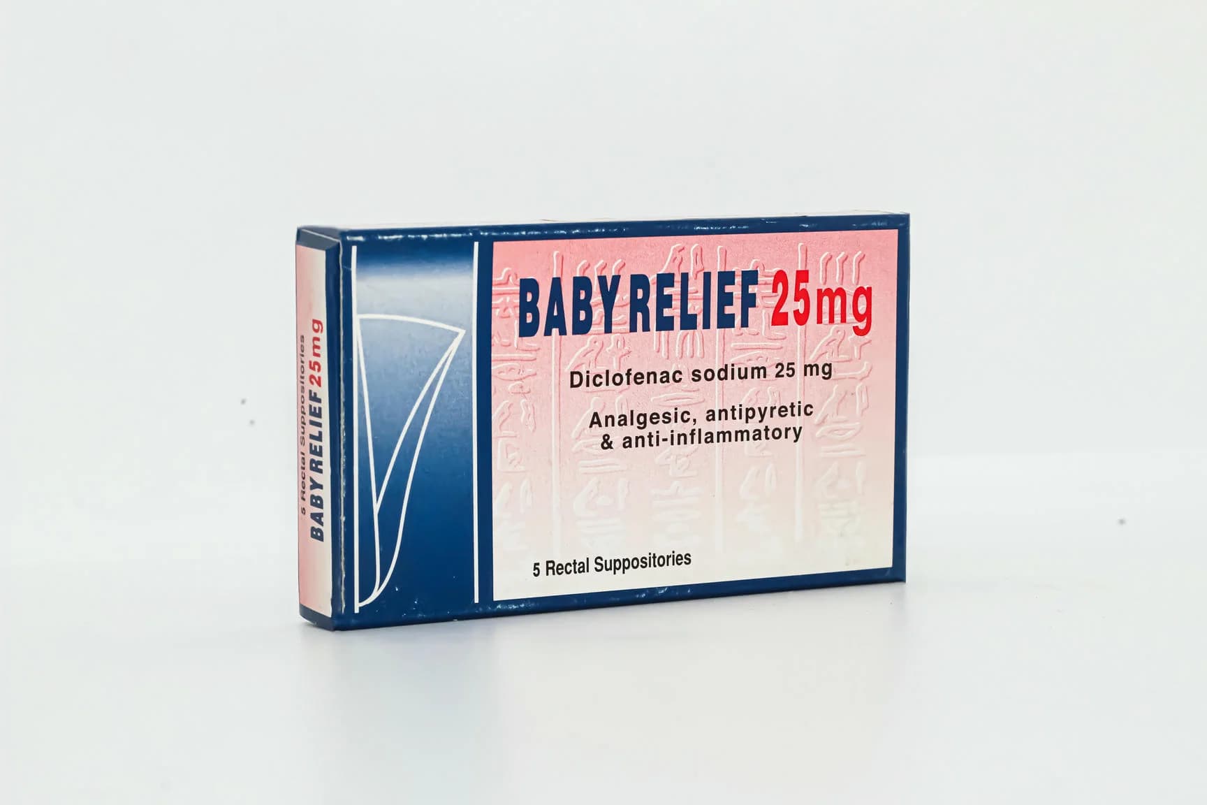 BABY RELIEF 25 MG SUPP.