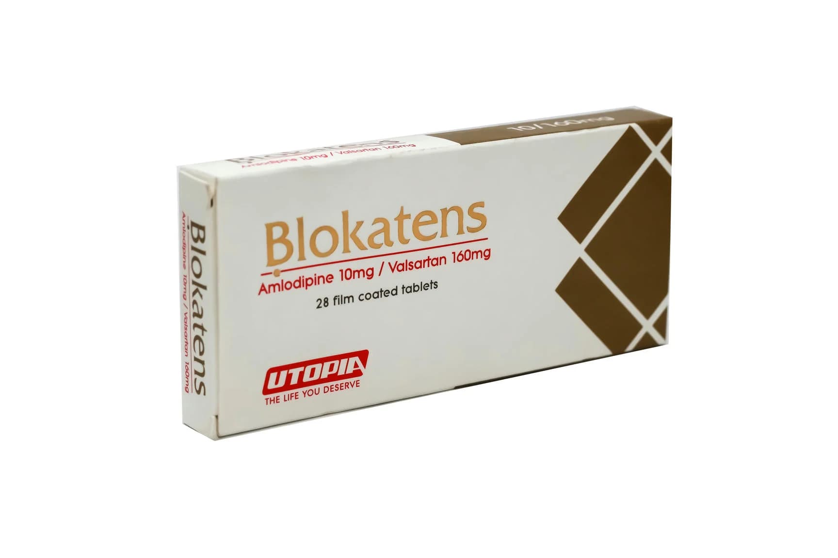 BLOKATENS 10/160 MG 28 TAB
