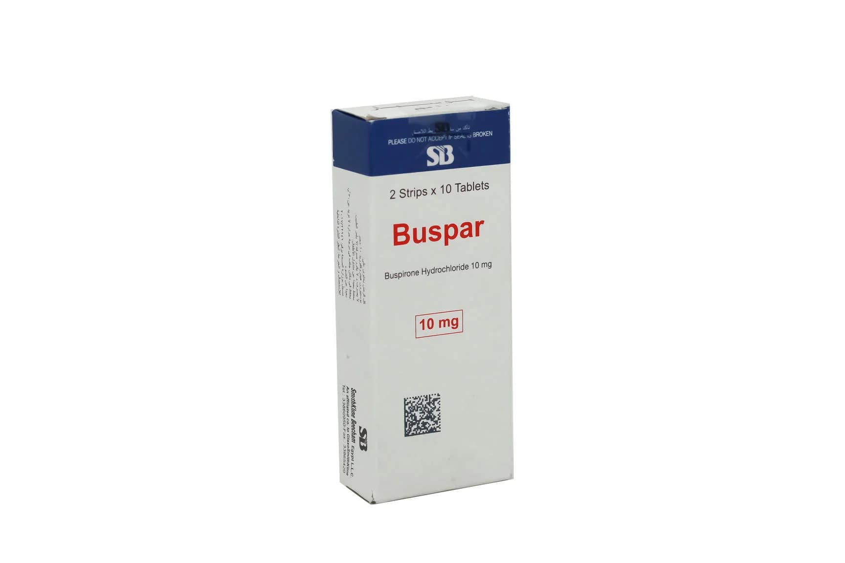BUSPAR 10 MG 20 TAB