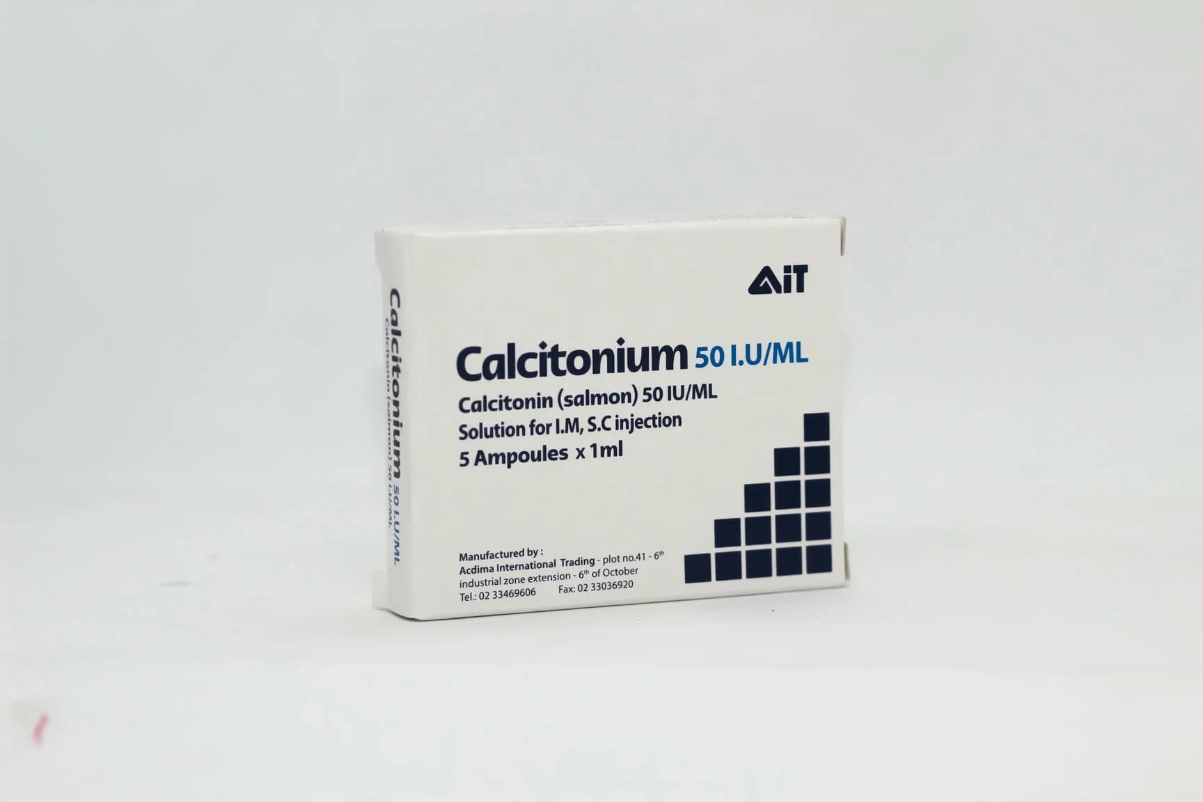 CALCITONIUM 50 IU 5AMP