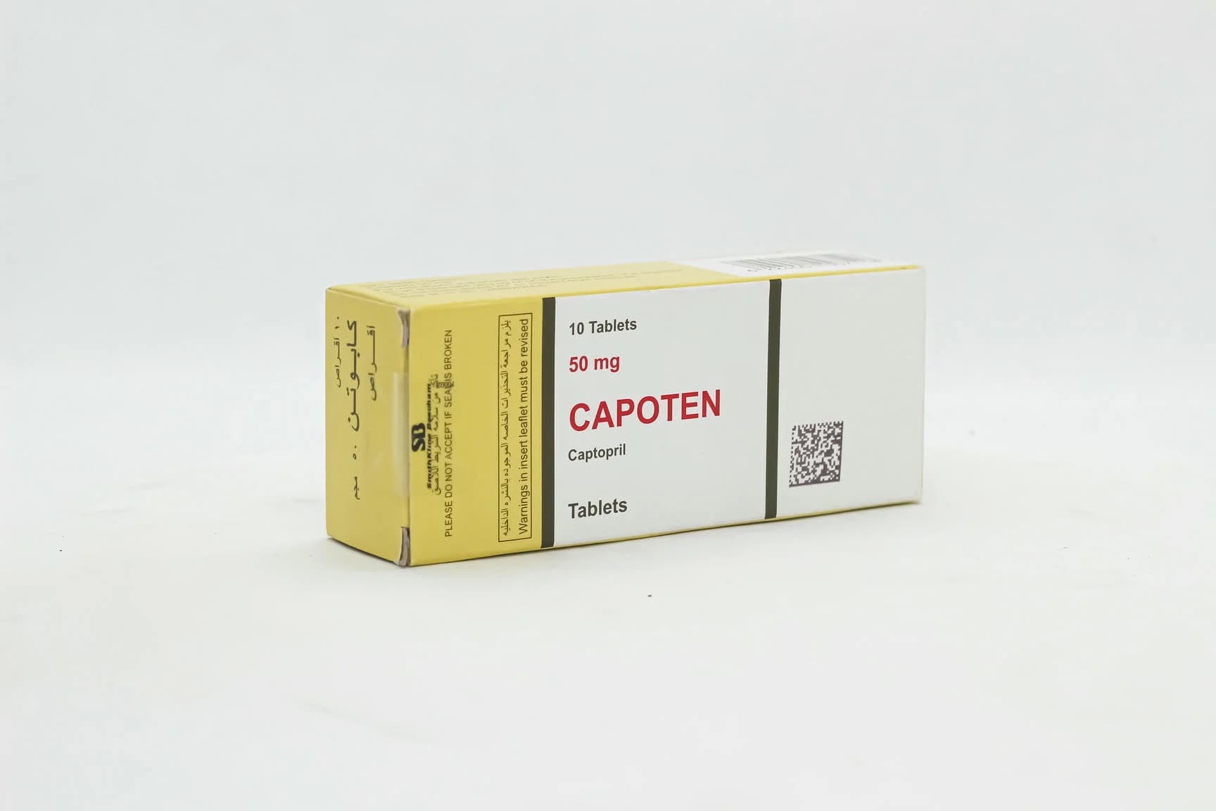 CAPOTEN 50 MG 10 TAB