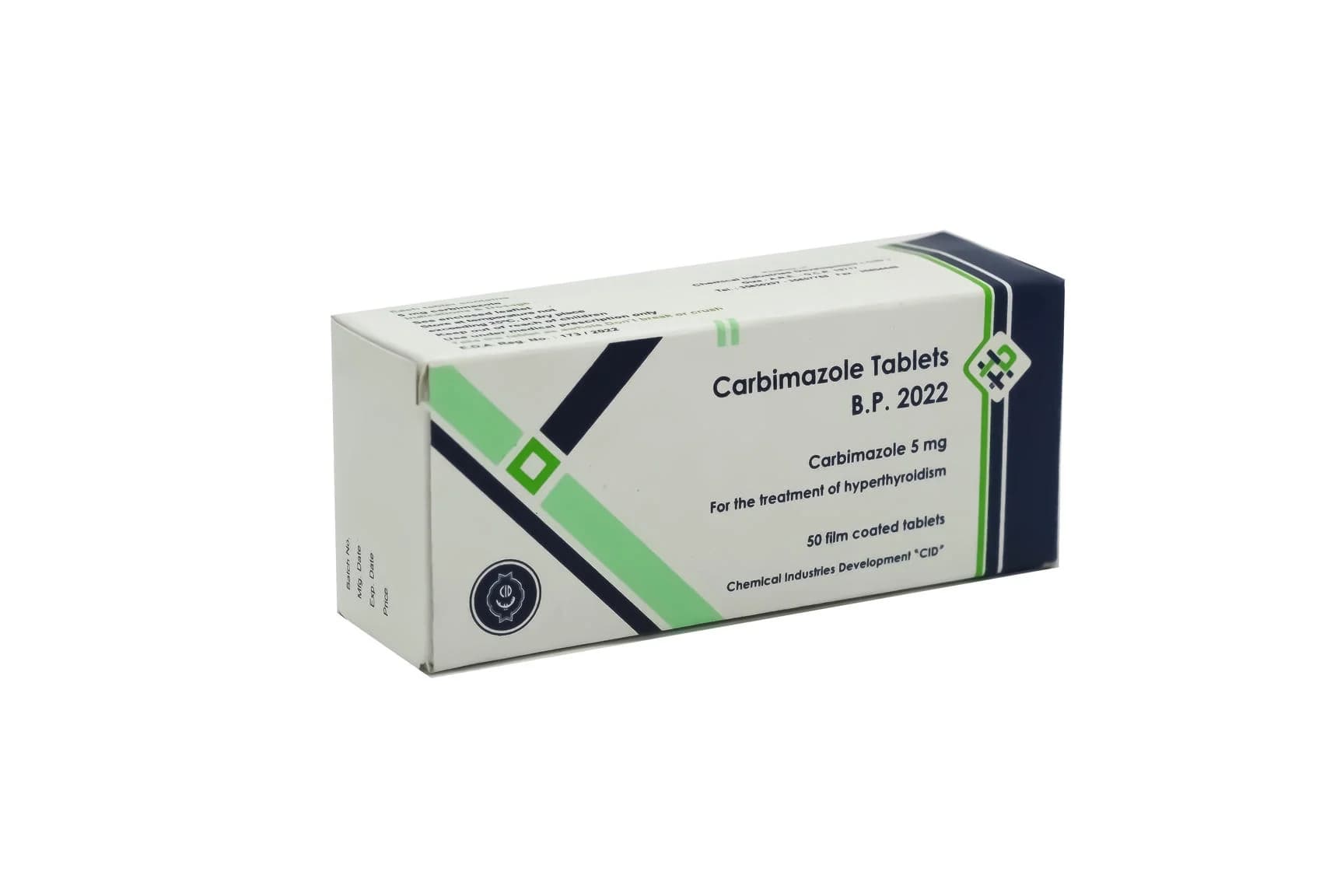 CARBIMAZOLE 50 TAB