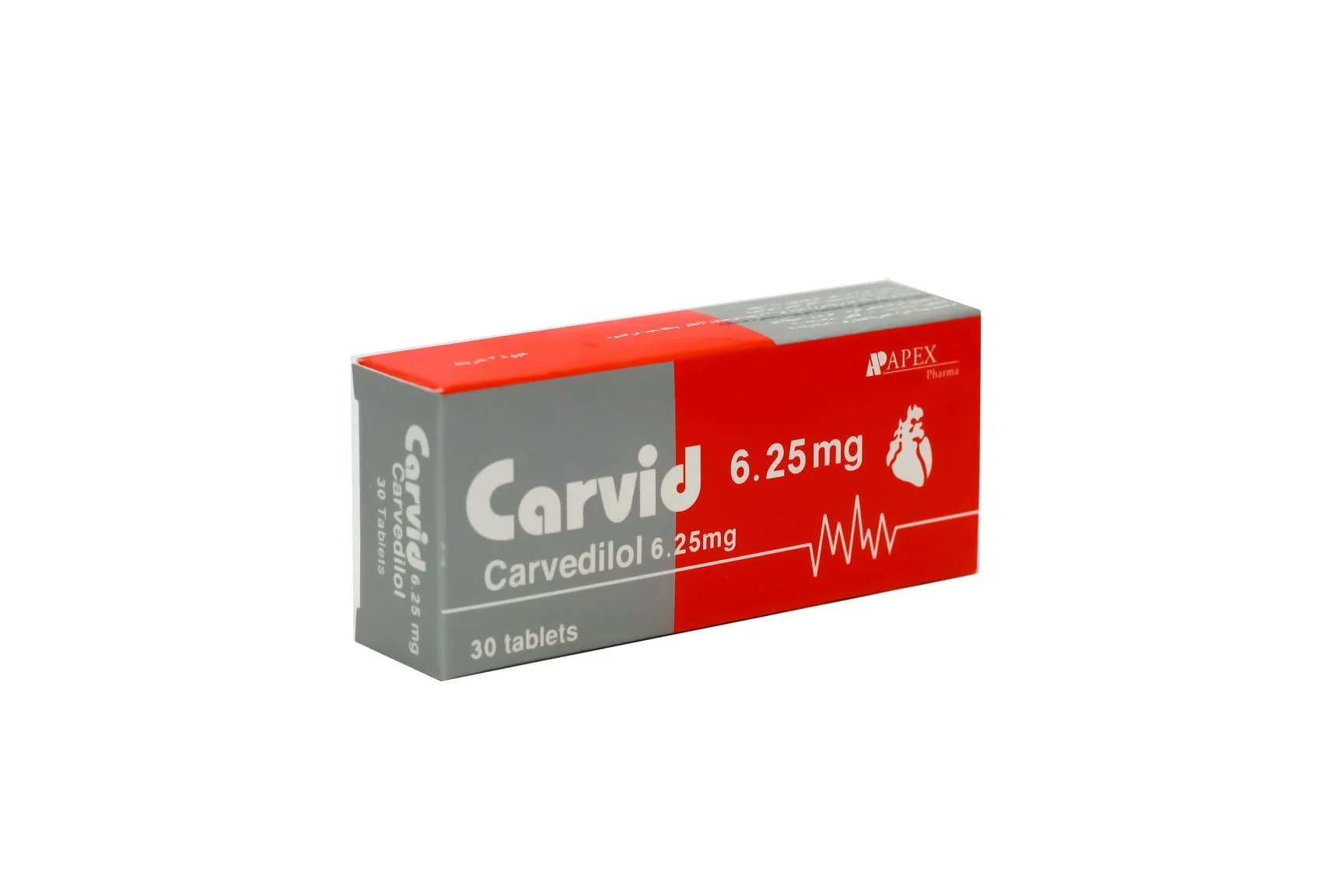 CARVID 6.25 MG 30 TAB