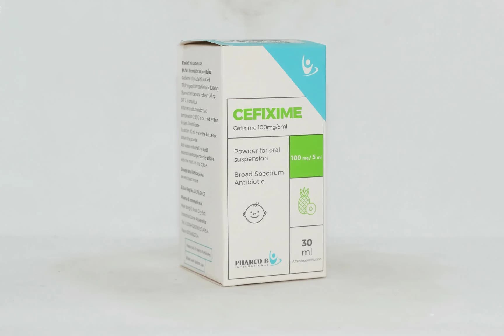 CEFIXIME 100MG SUSP 60 ML