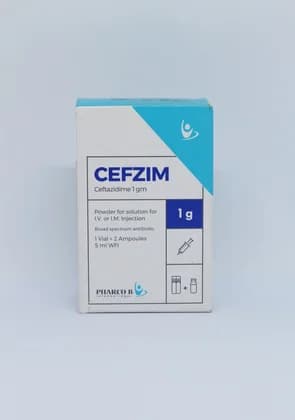 CEFZIM VIAL IM/IV 1 G NEW