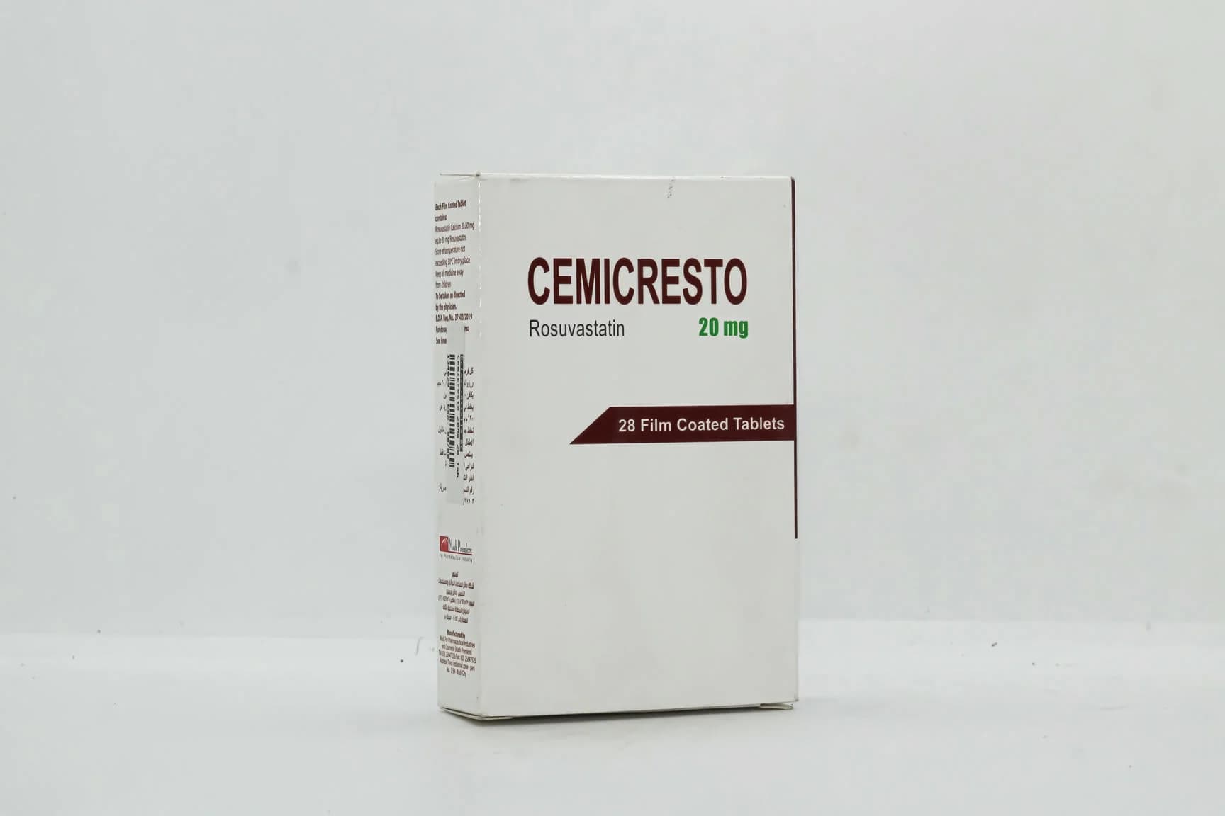 CEMICRESTO 20 MG 28 TAB
