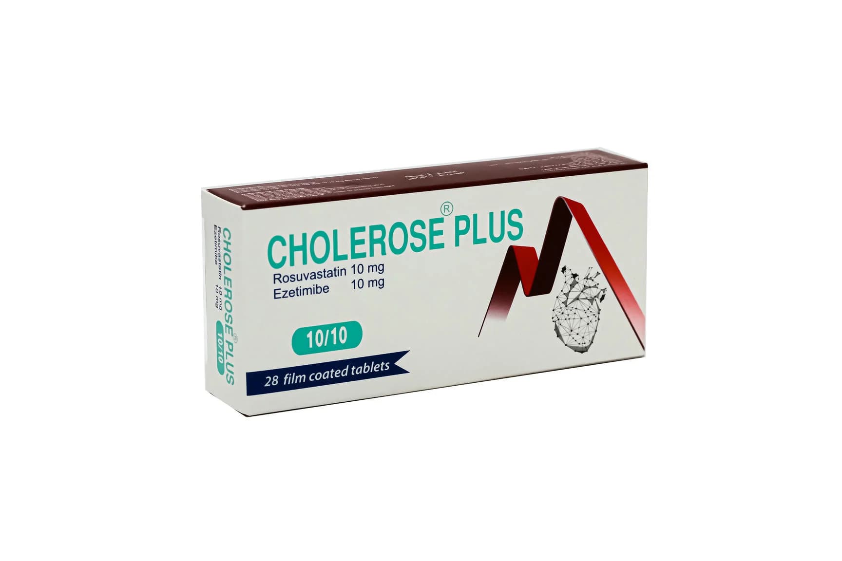 CHOLEROSE 10/10 MG 28 T
