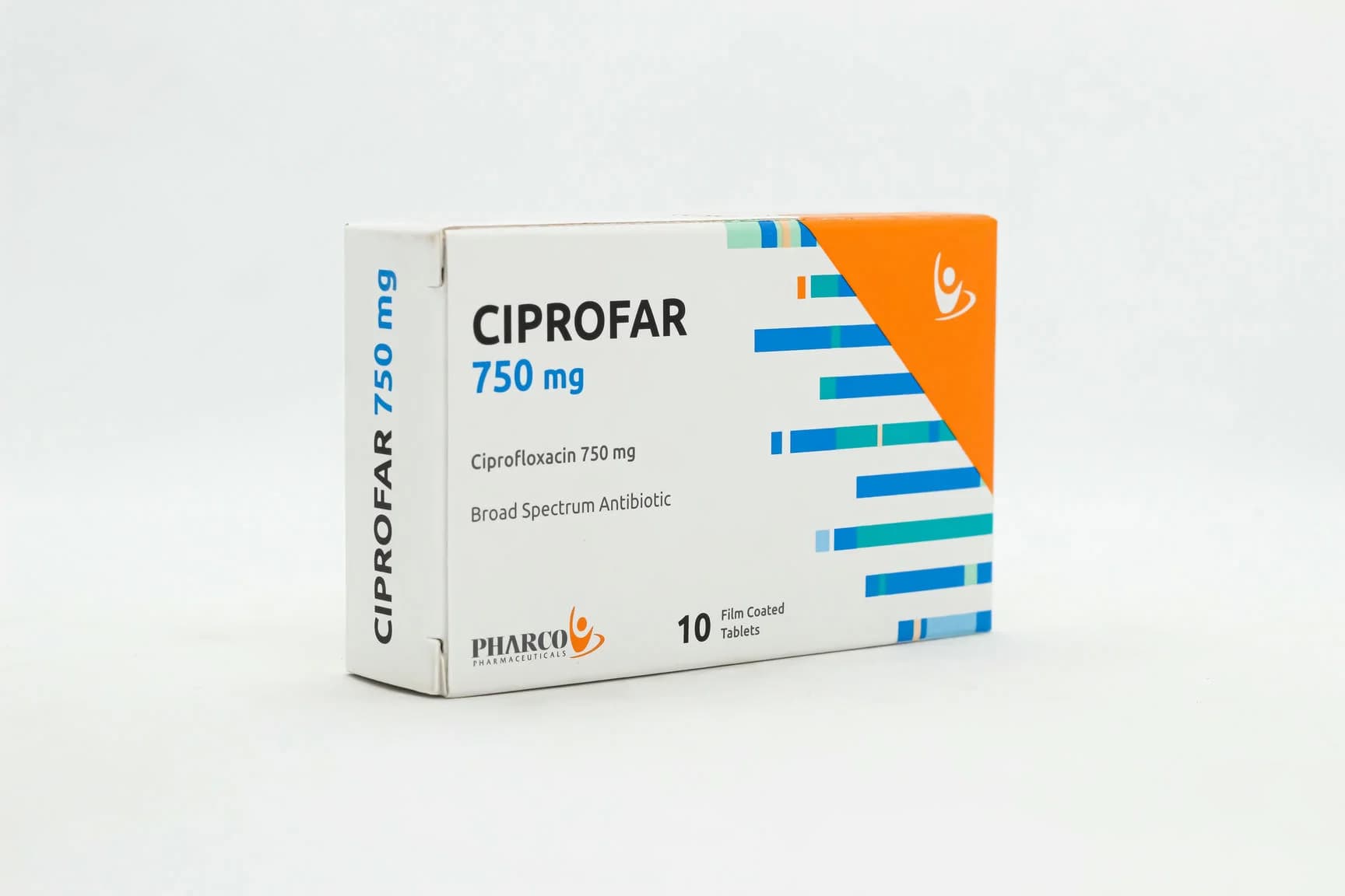 CIPROFAR 750 MG 10 TAB