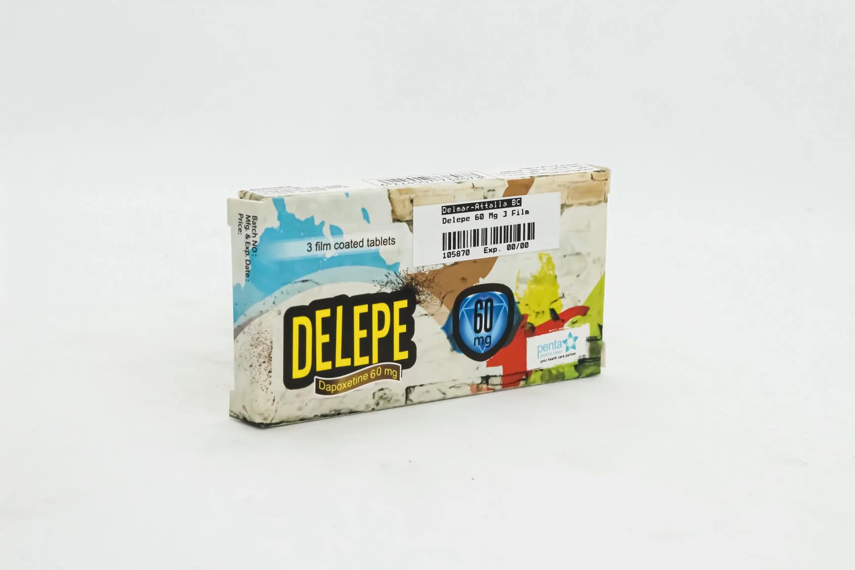 DELEPE 60 MG 6TAB