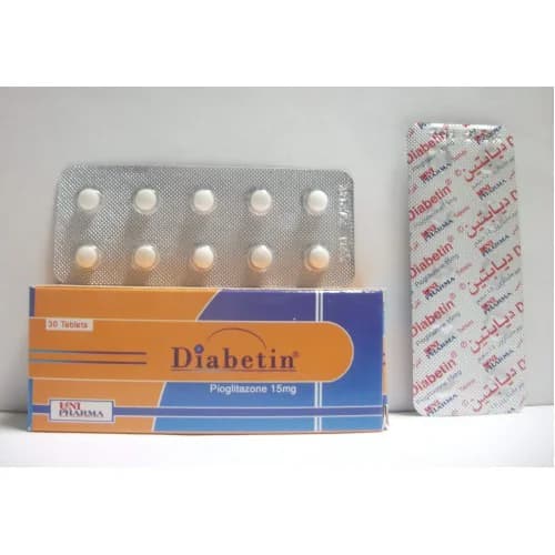 DIABETIN 15 MG 30 TAB