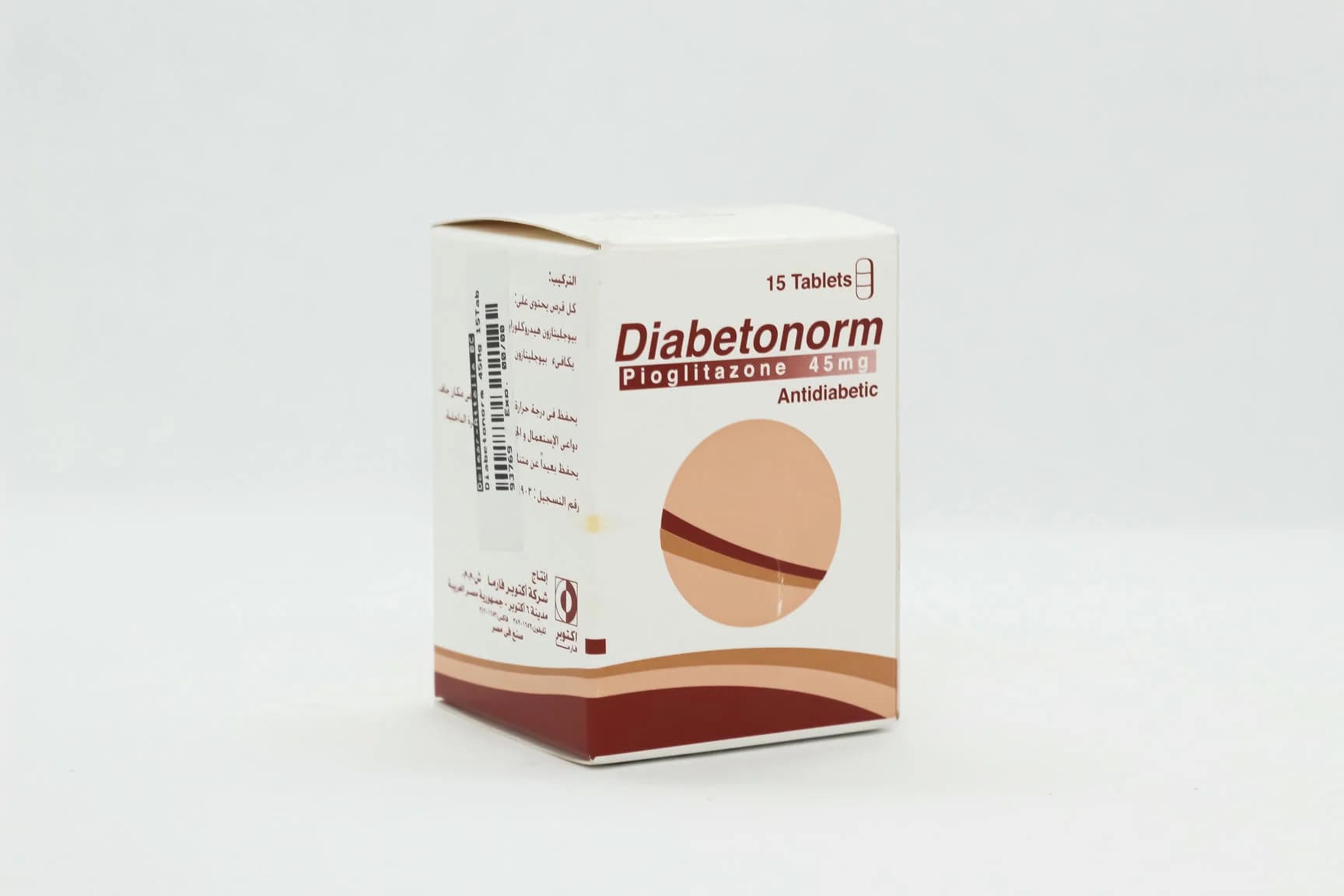 DIABETONORM 45 MG 15TAB