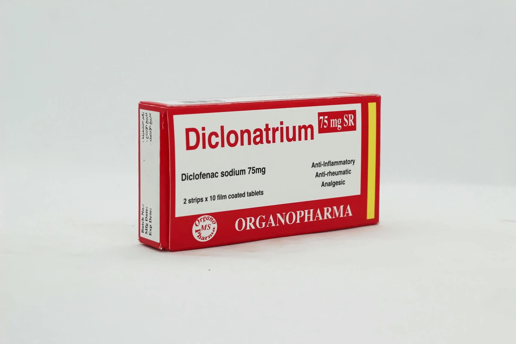 DICLONATRIUM SR 75 MG 20TAB