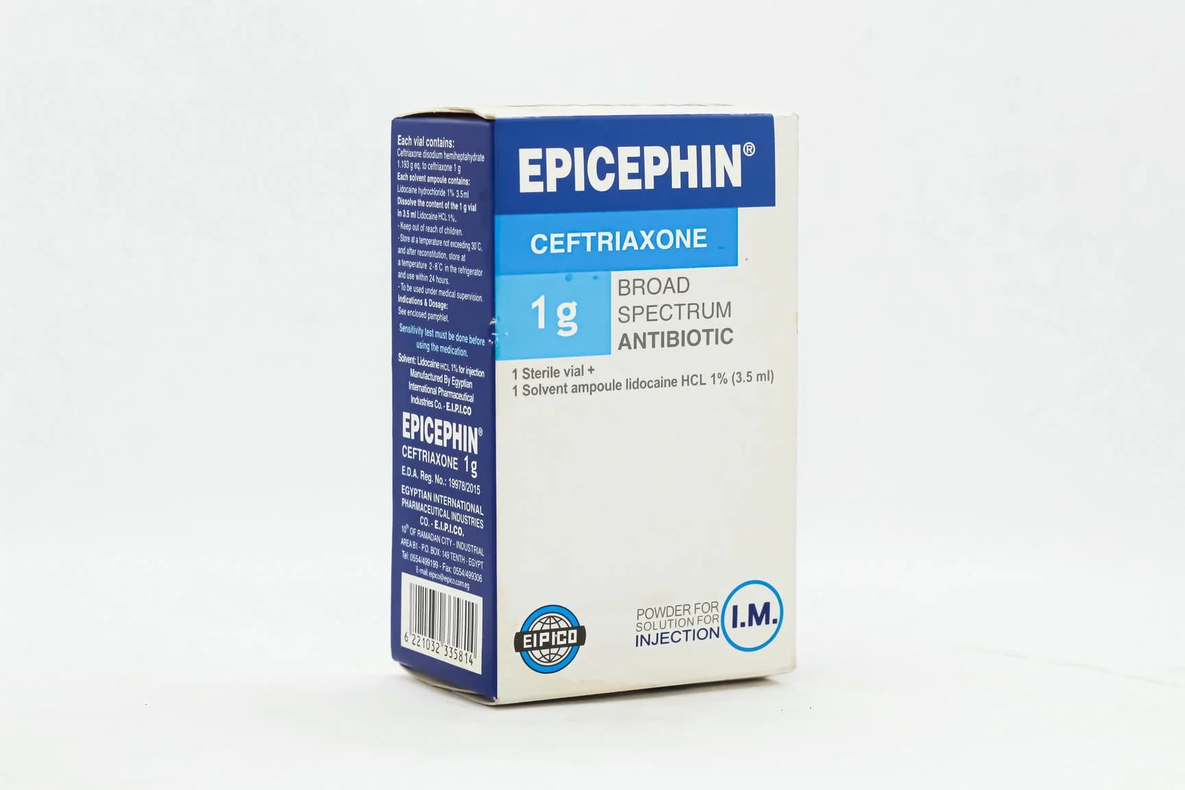 EPICEPHIN V.IM 1 G new
