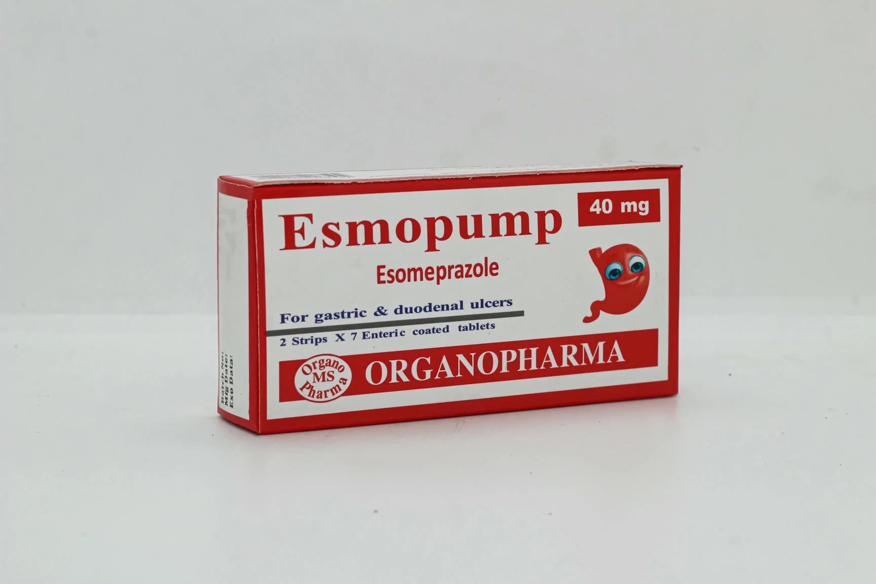 ESMOPUMP 40MG 14CAP
