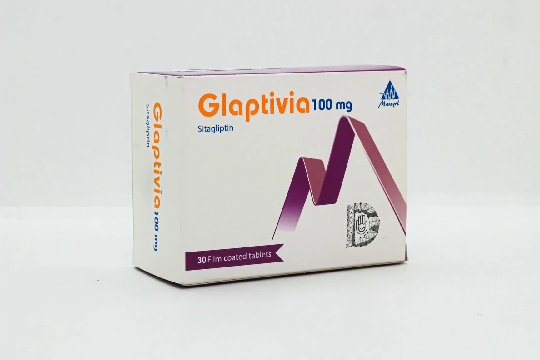 GLAPTIVIA 100MG 30 T