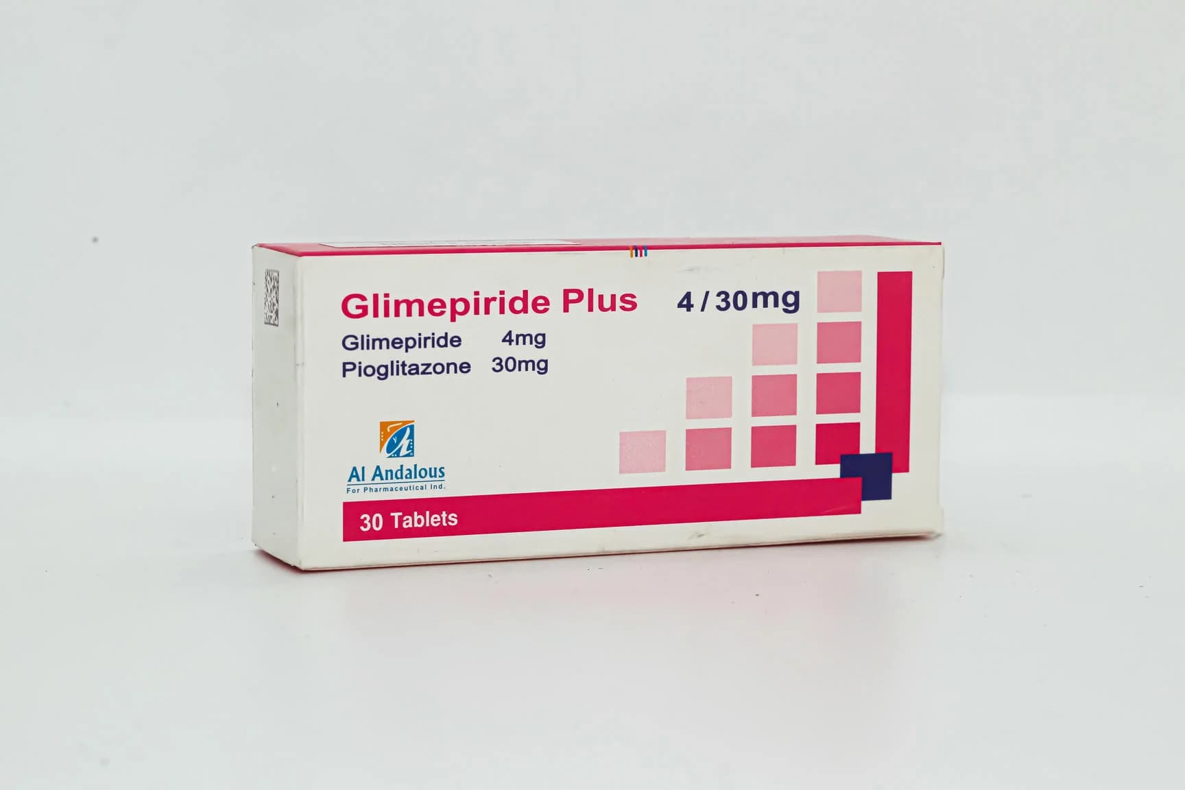glimepiride plus 4/30 mg 30 tab NEW