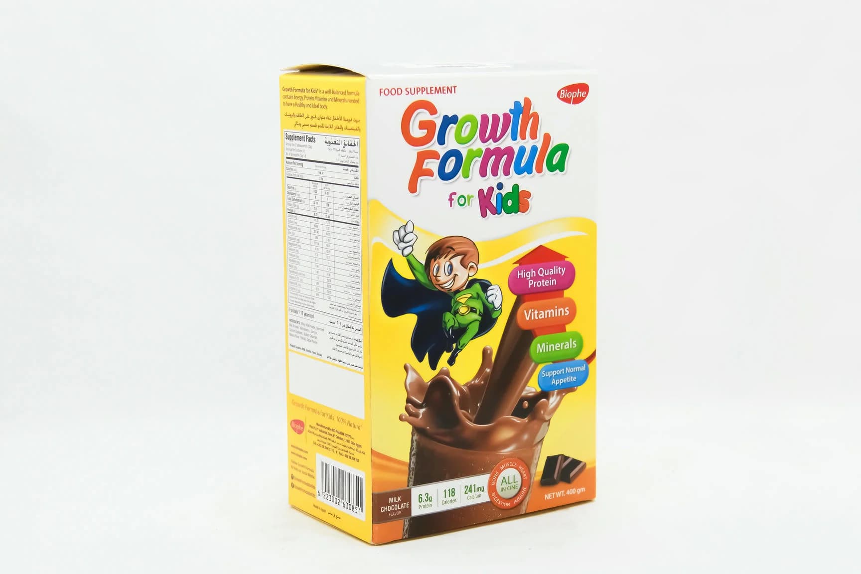 GROWTH FORMULA CHIILD CHOCO