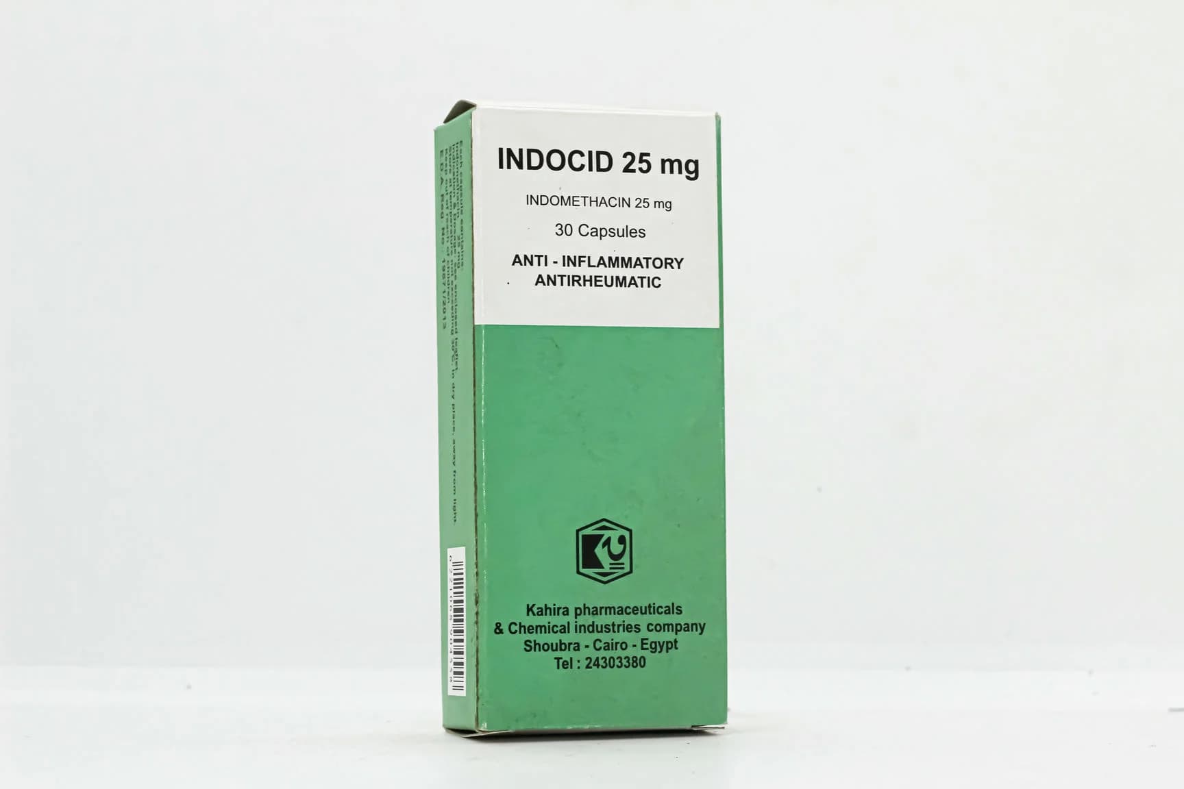 INDOCID 30 CAP 25 MG new