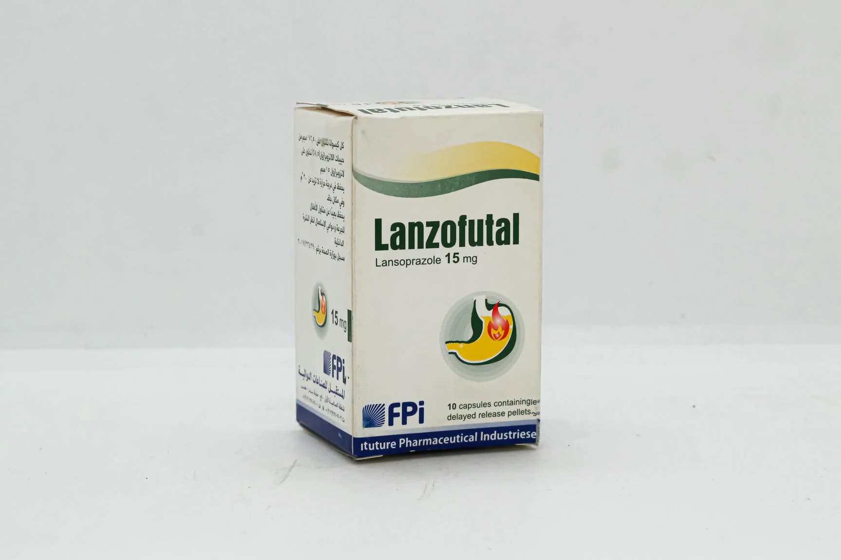 LANZOFUTAL 15 MG 10CAP