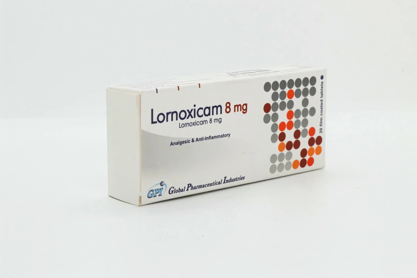 LORNOXICAM 8 MG 20 TAB