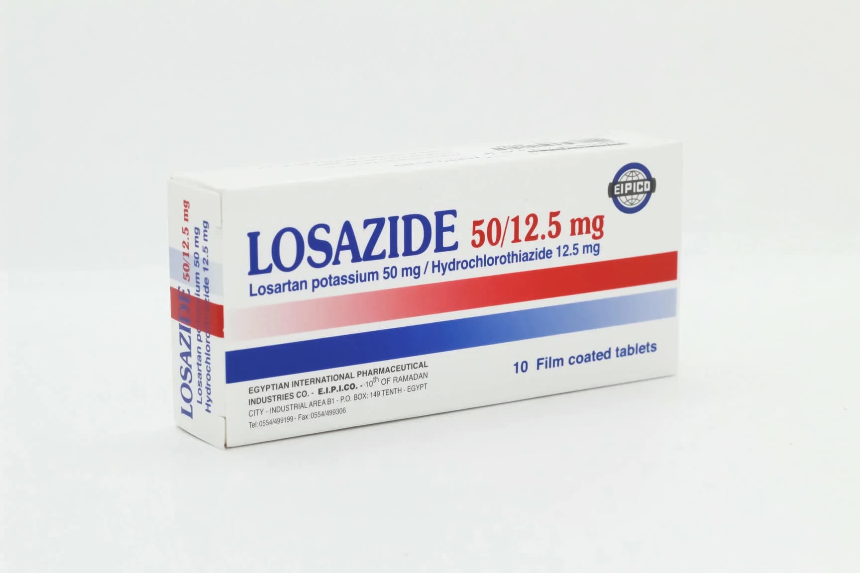 LOSAZIDE 50/12.5 MG 30 F.C TAB