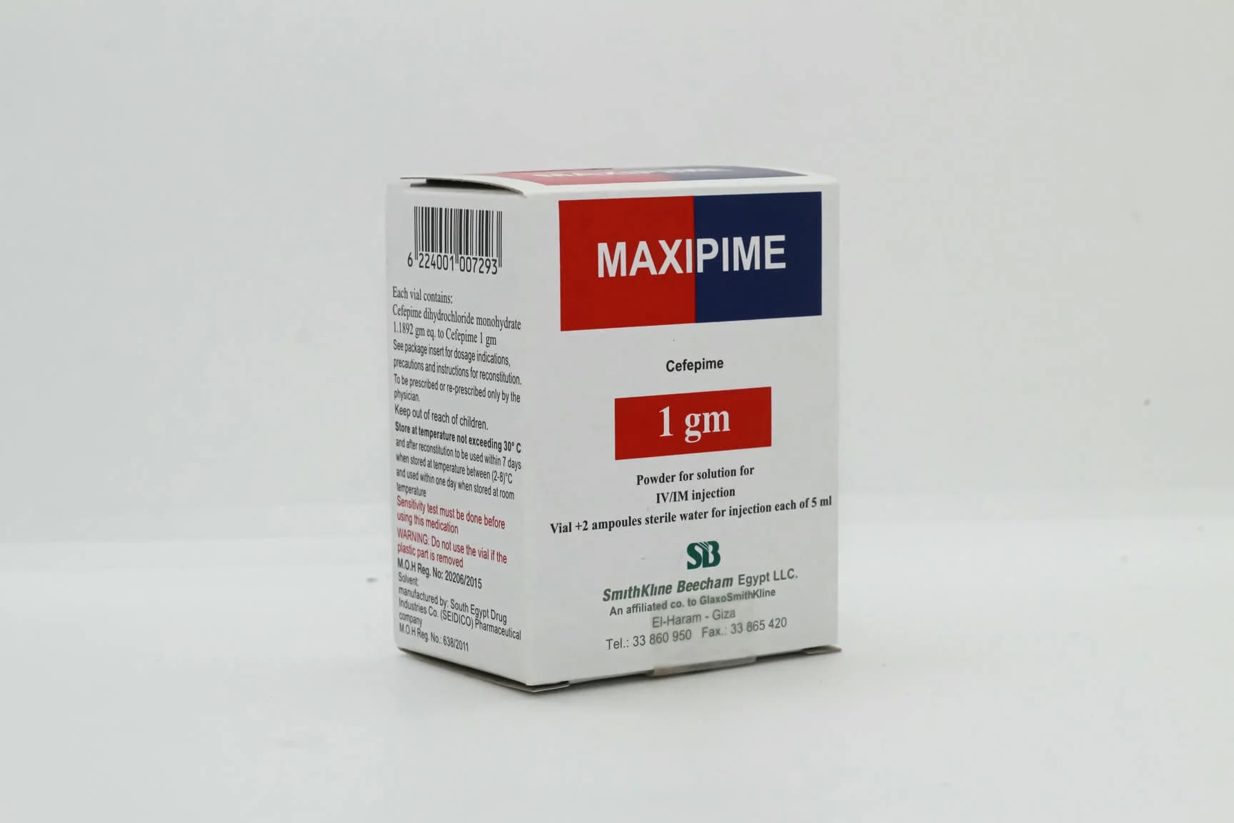 MAXIPIME 1G VIAL