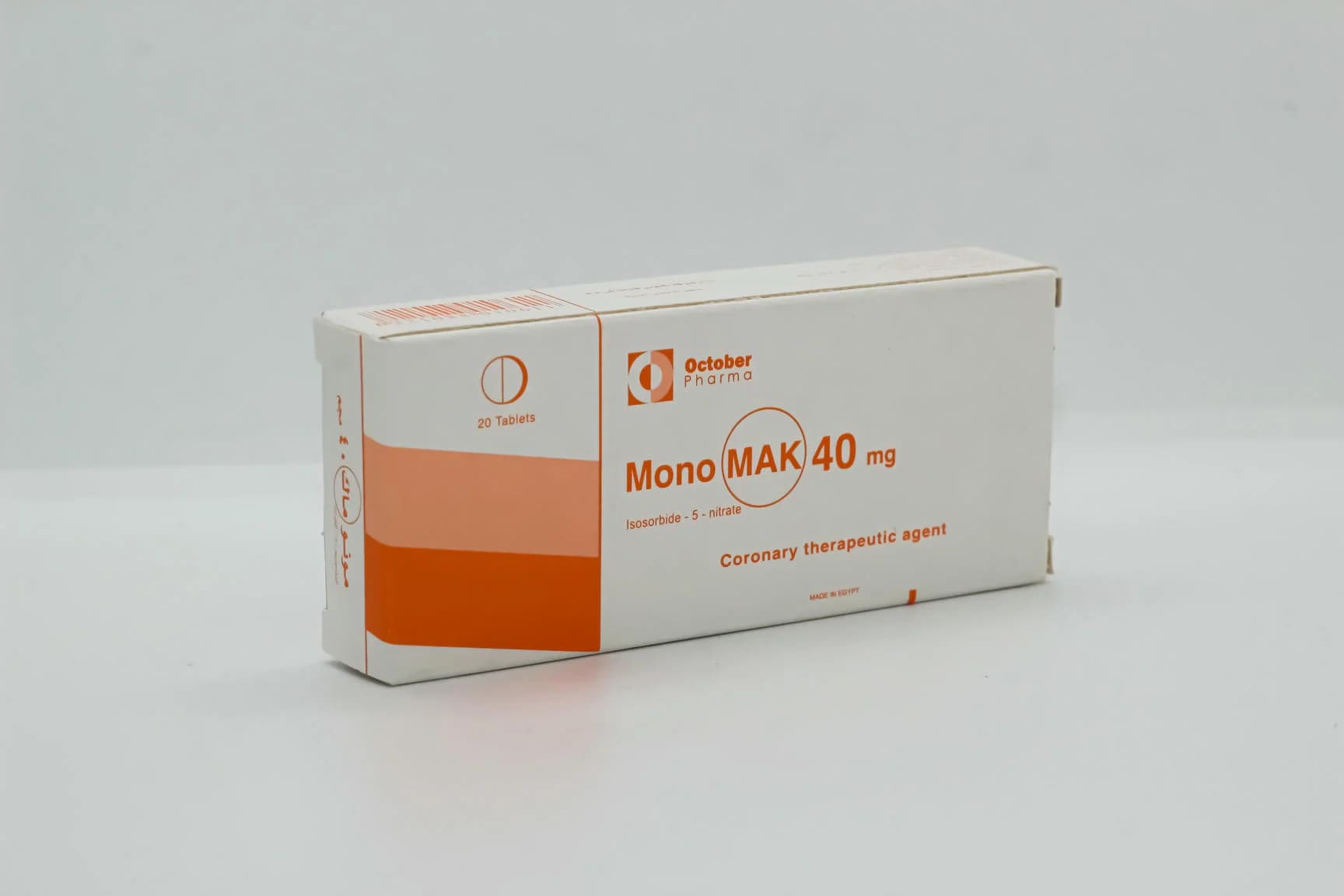 MONO - MACK 40 MG 20 TAB