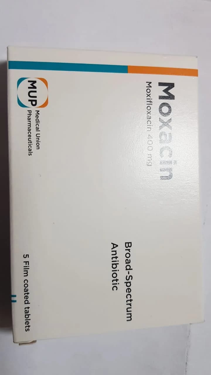 MOXACIN 400MG 5 TAB