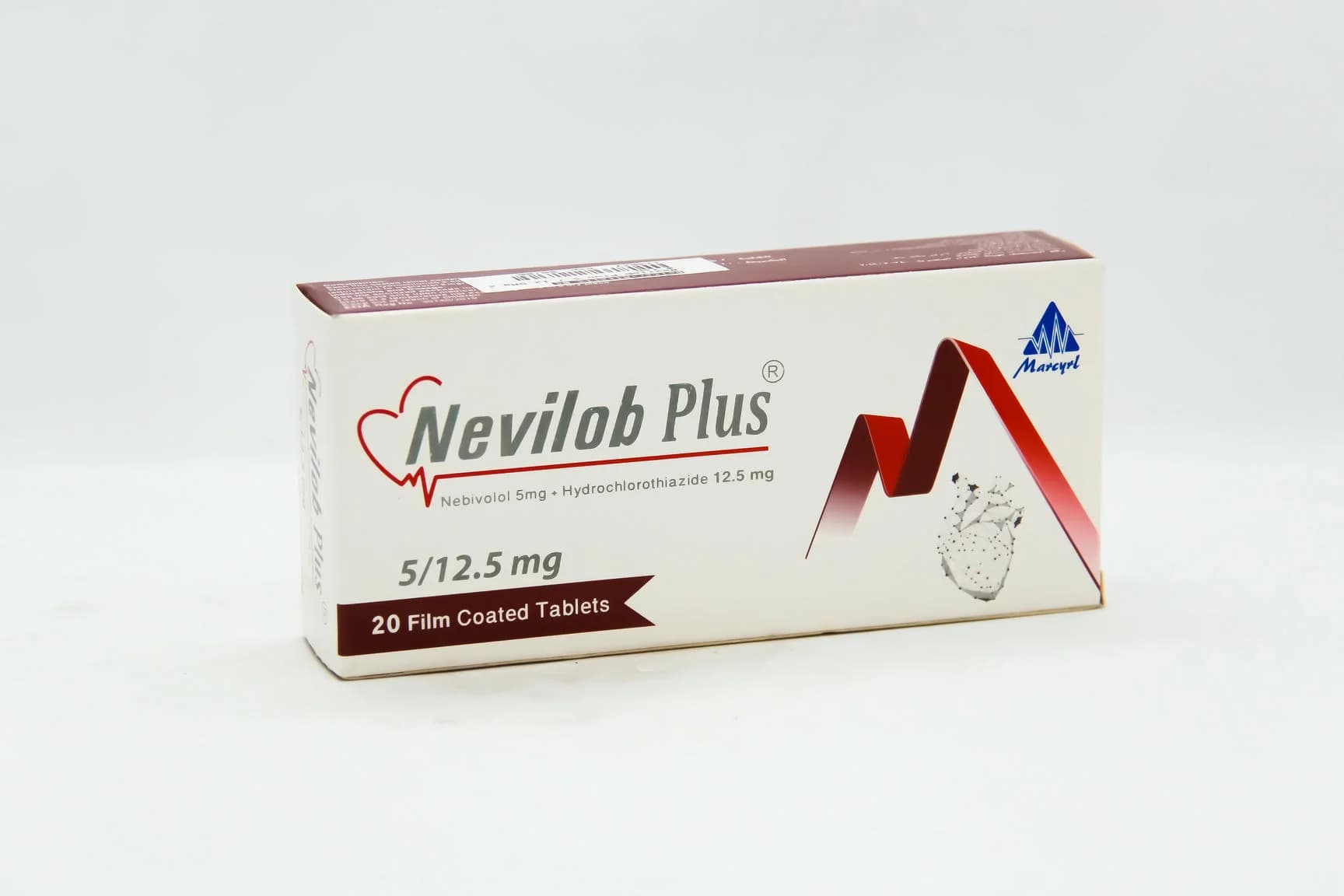 NEVILOB 12.5/5 MG 20T