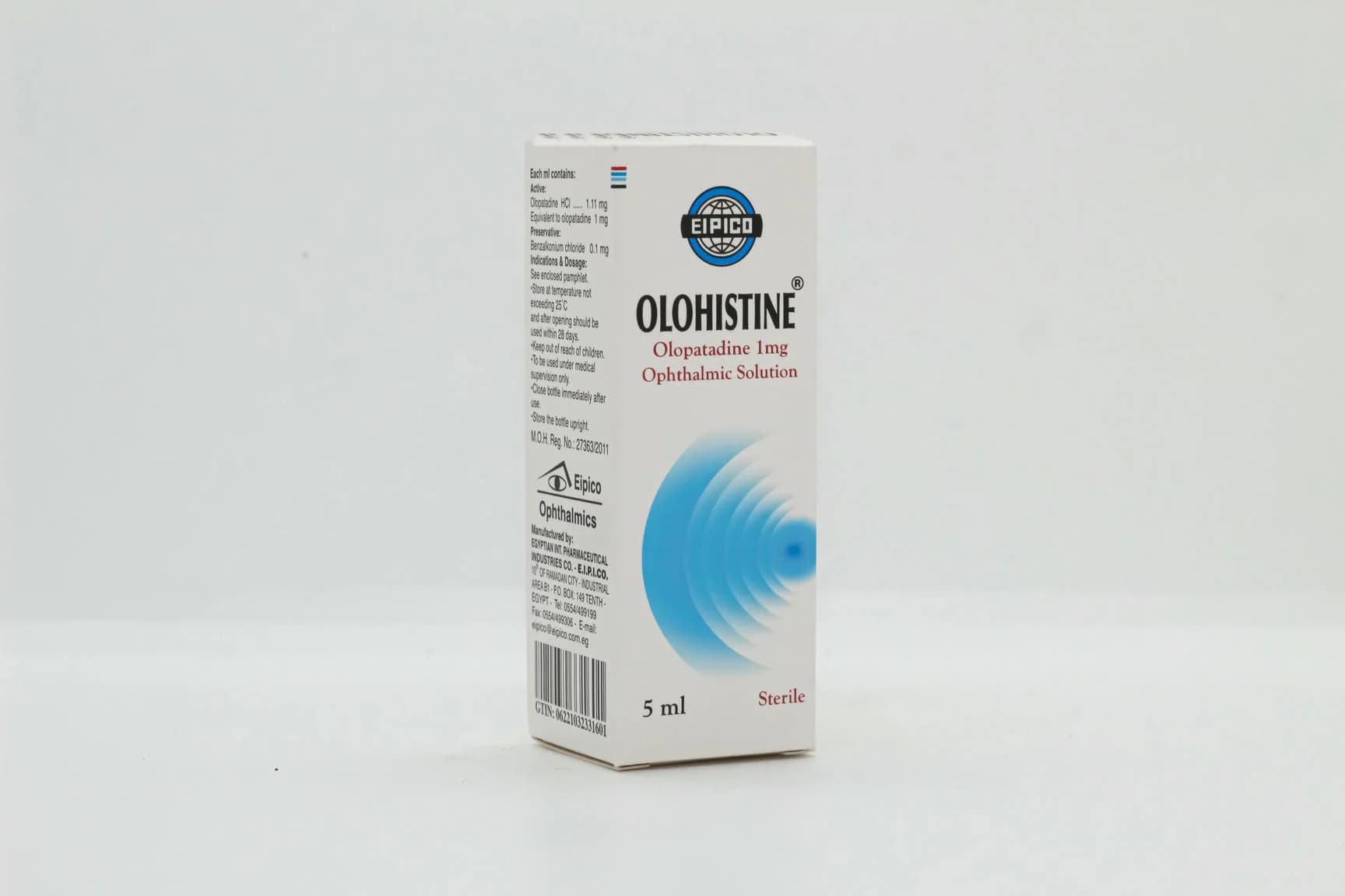 OLOHISTINE EYE DROPS 5 ML