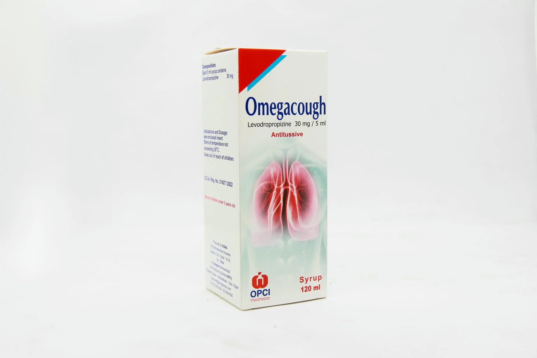 omegacough 30mg 120 syrup