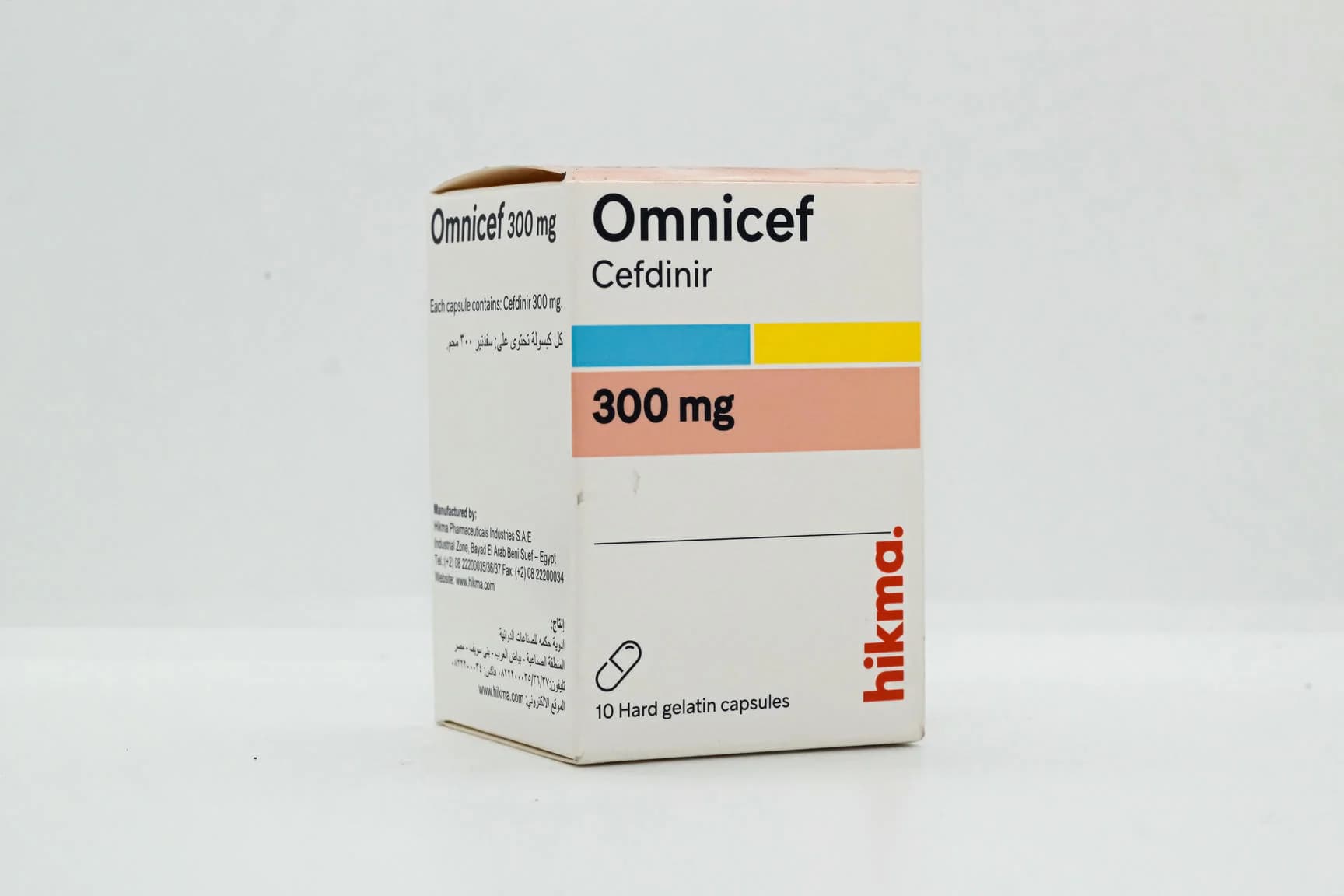 OMNICEF 300 MG 10CAP