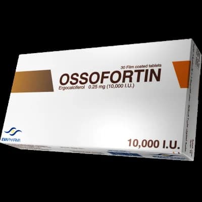 OSSOFORTIN 0.25MG (10.000 I.U.) 30 TABS
