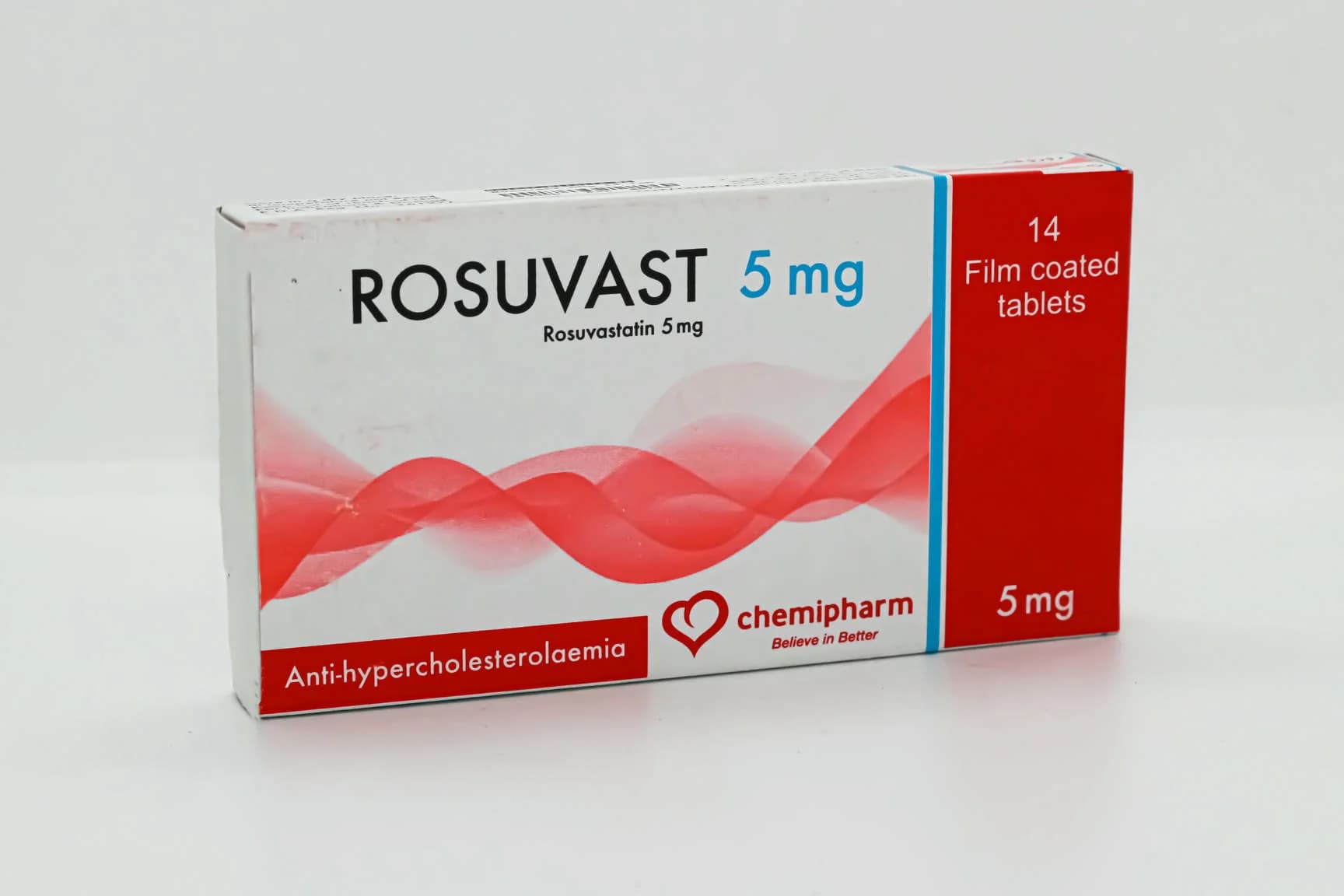 ROSUVAST 5 MG 14TAB