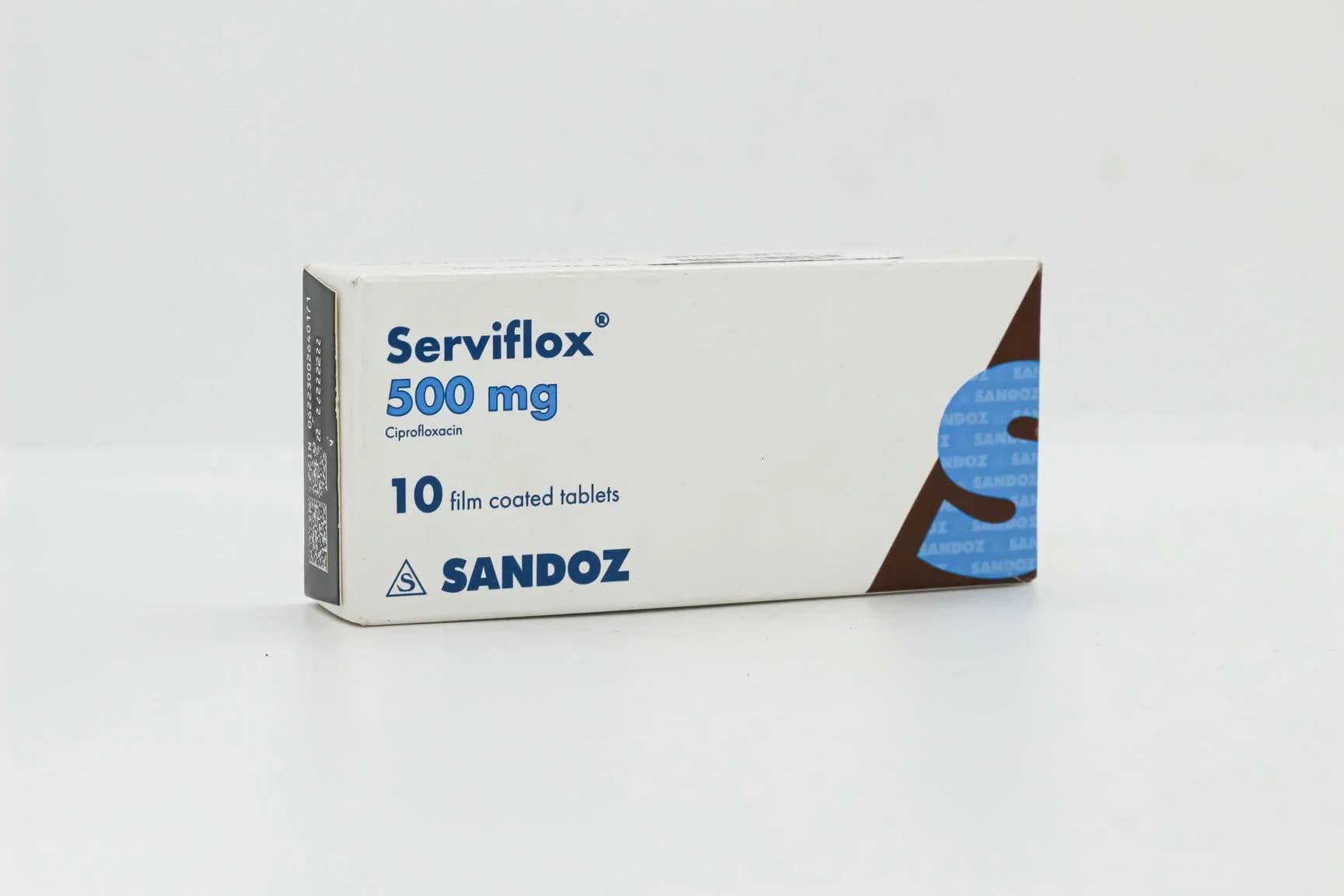 SERVIFLOX 500 MG 10 TAB