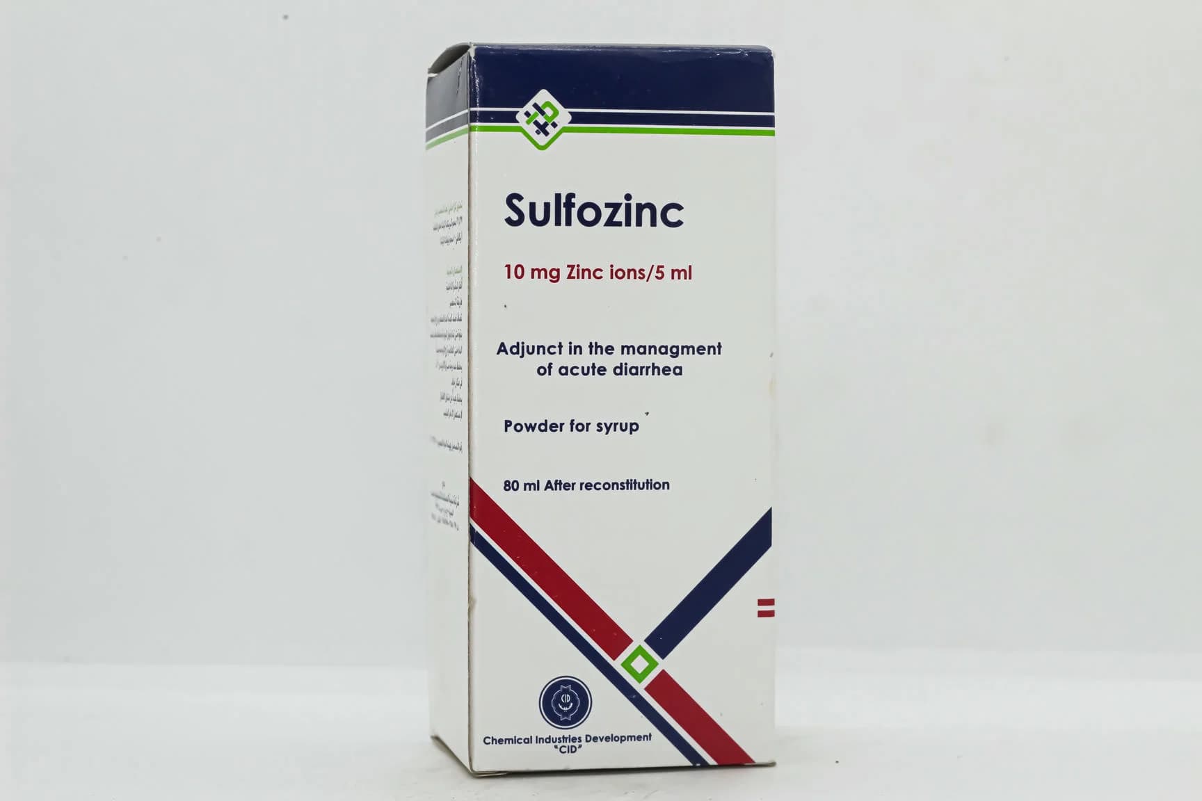 SULFOZINC 10 MG SYRUP 80ML