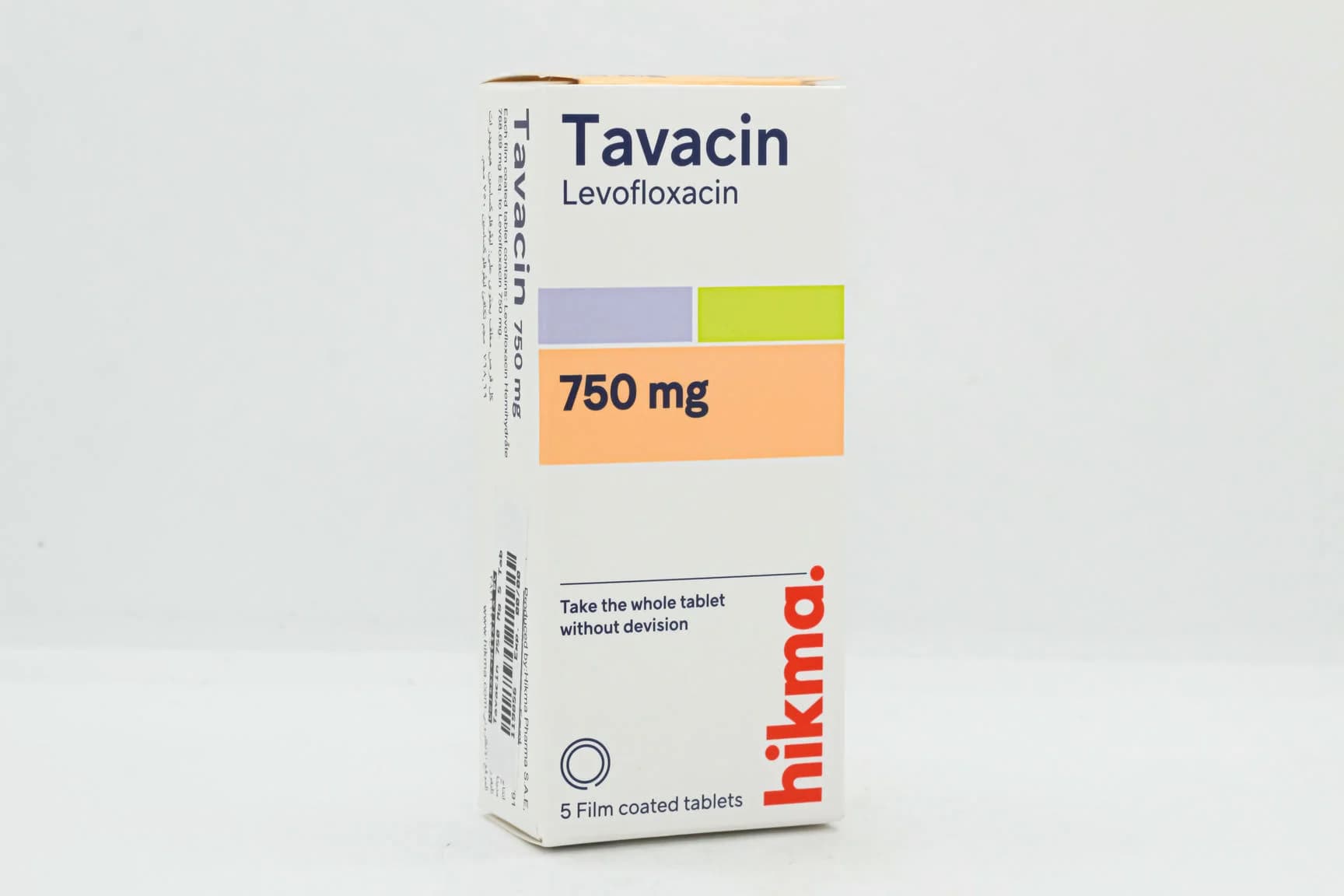 TAVACIN 5 TABS 750 MG NEW