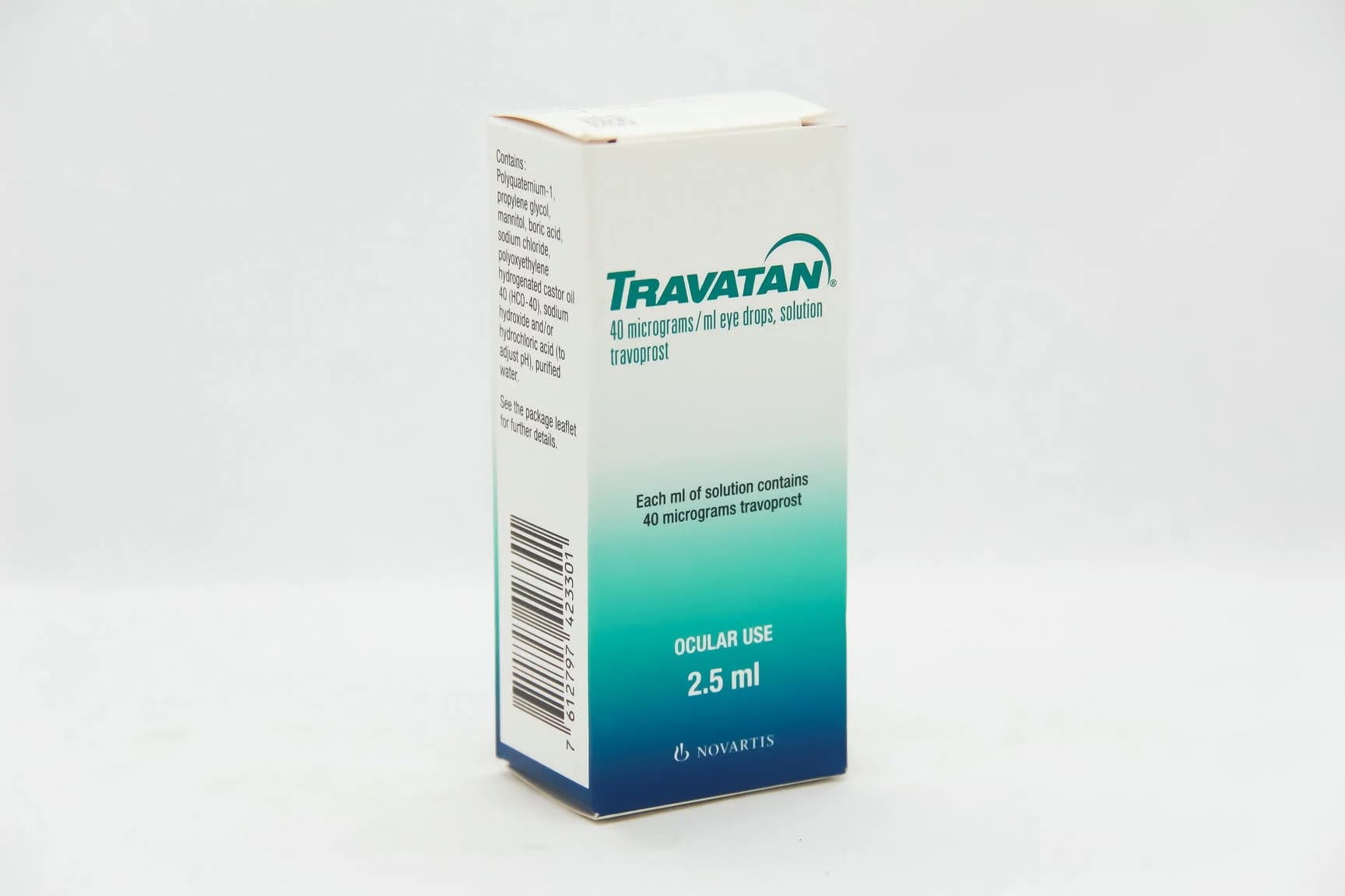 TRAVATAN EYE DROPS 2.5 ML