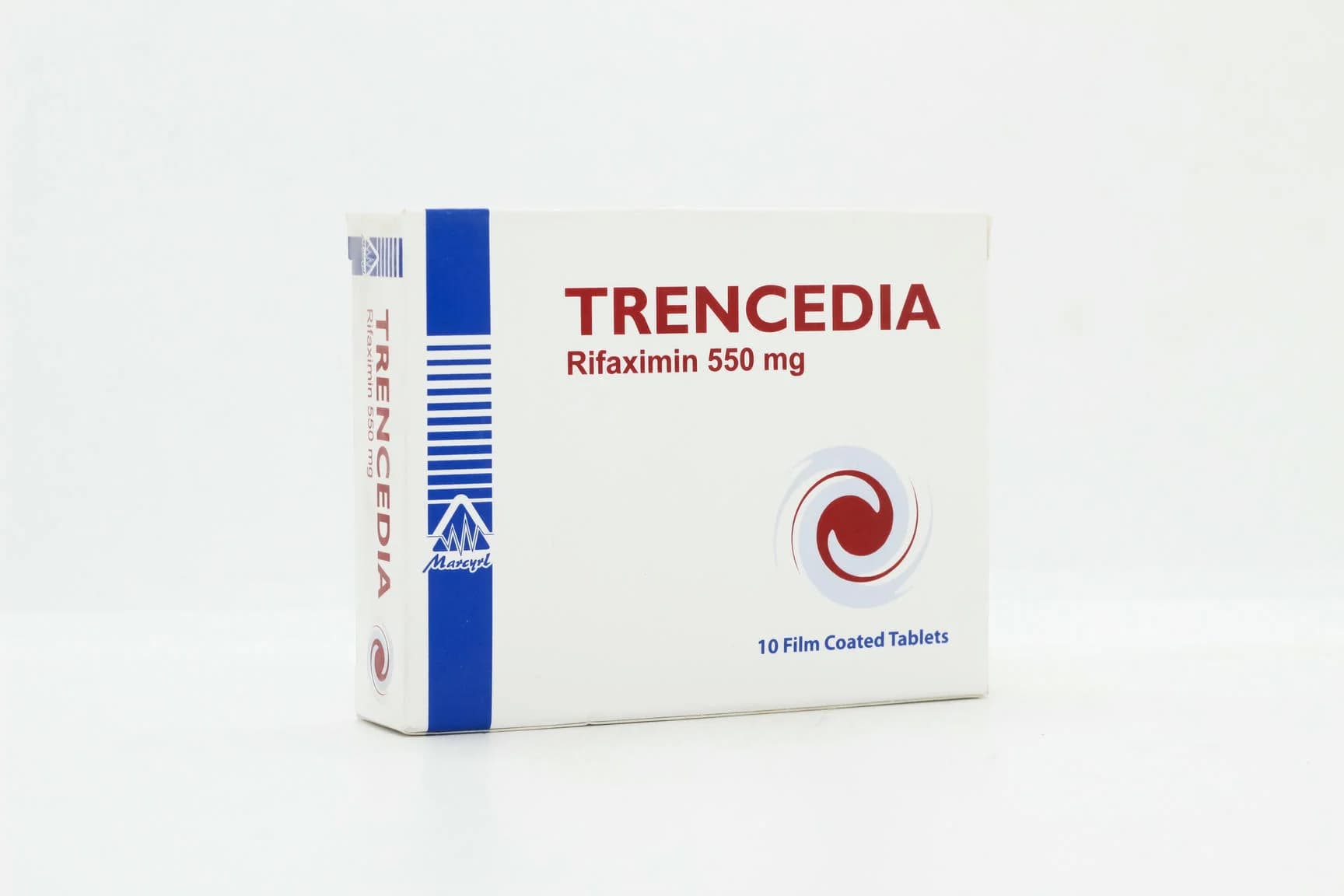 trencedia 550 mg 10 tab