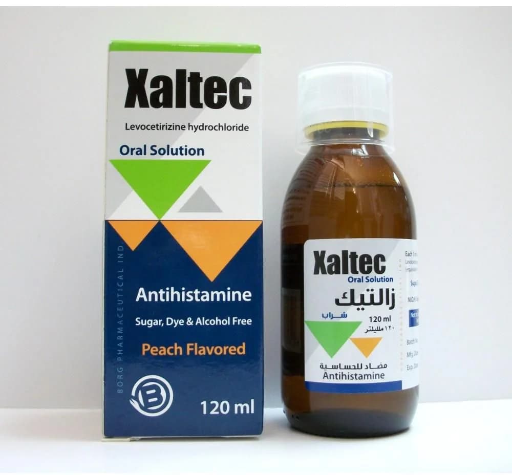XALTEC ORAL SOLUTION 120 ML new