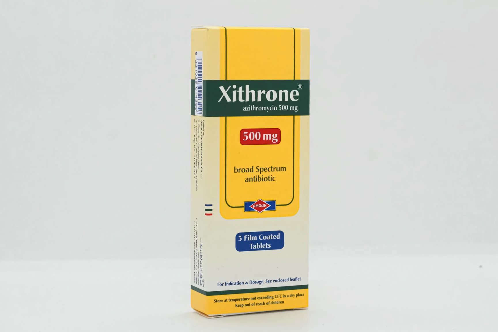 XITHRONE 500 MG 3 TAB